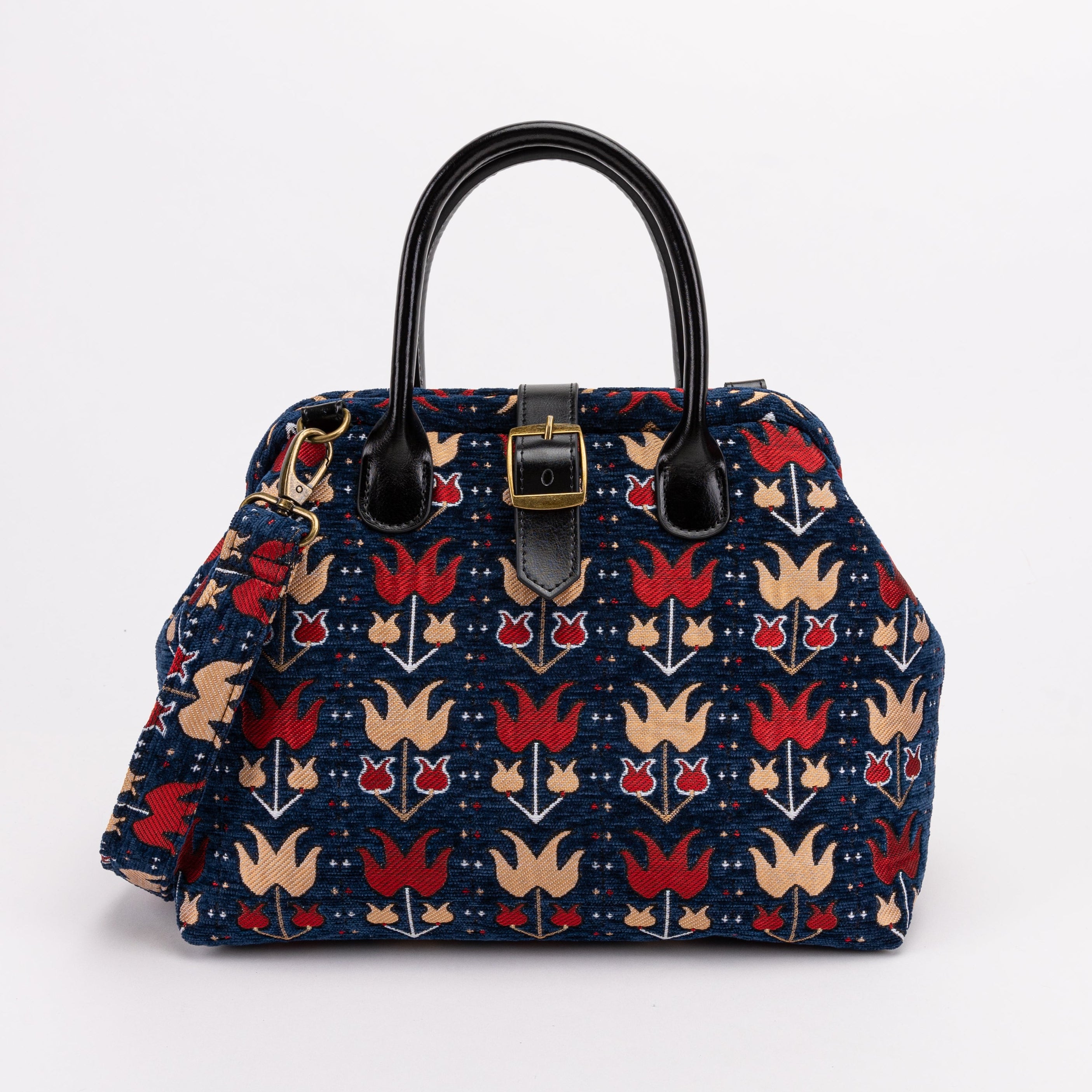 Opium Poppy Carpet Handbag Purse of America main