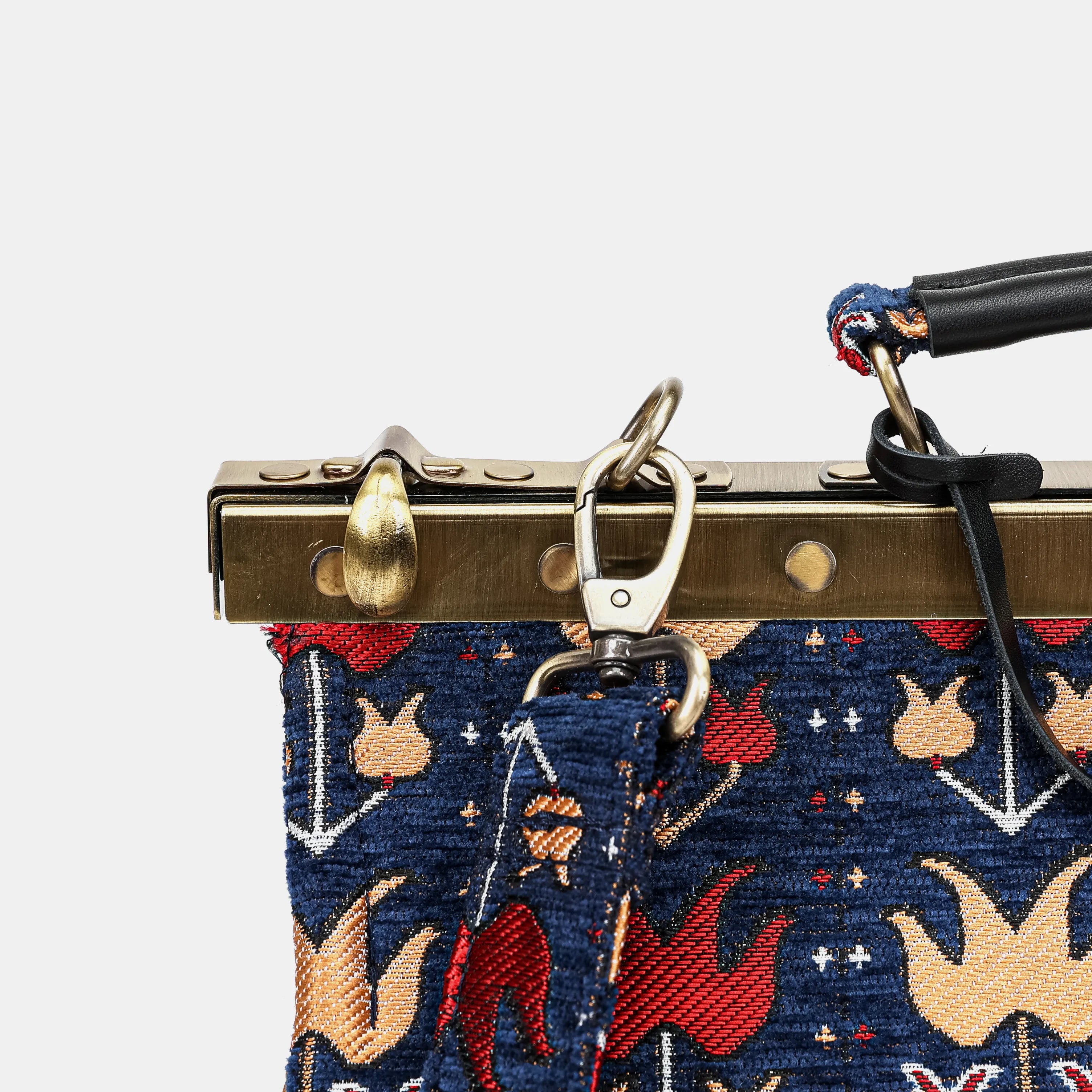 Poppy Bloom Celine Carpet Gladstone Bag of America clasp