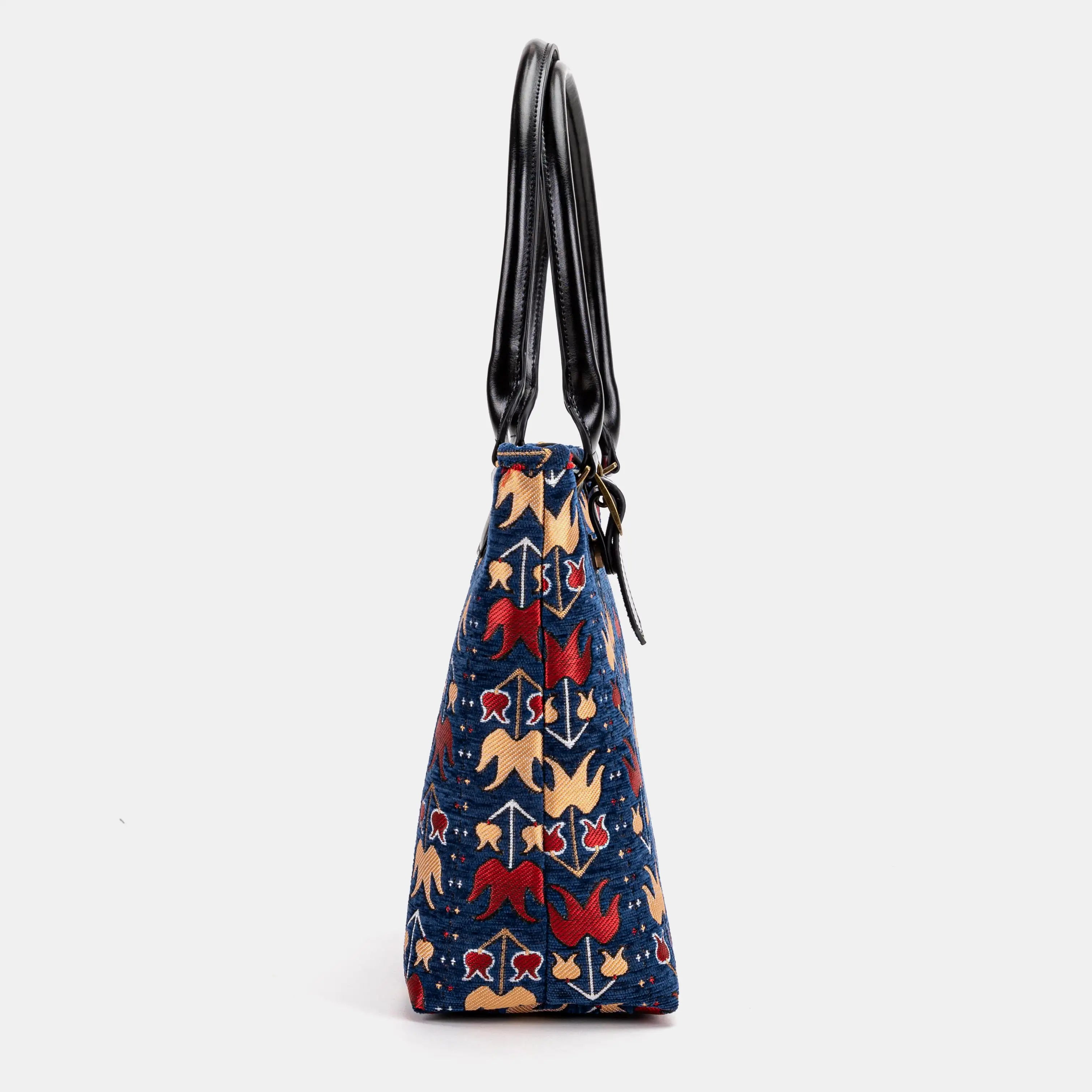 Poppy Bloom Everyday Tote Bag of America side