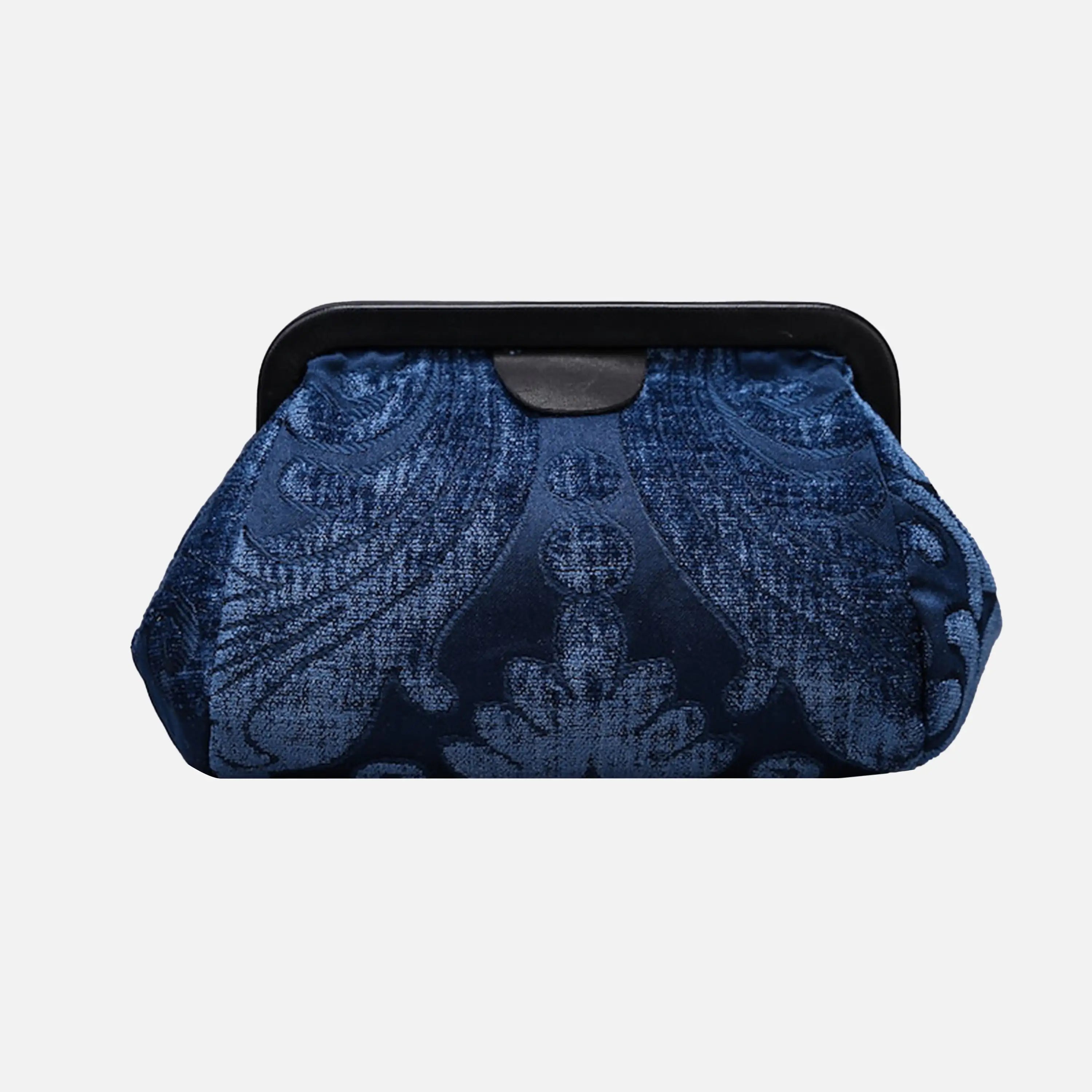 Queen Royal Blue carpet bag of America back