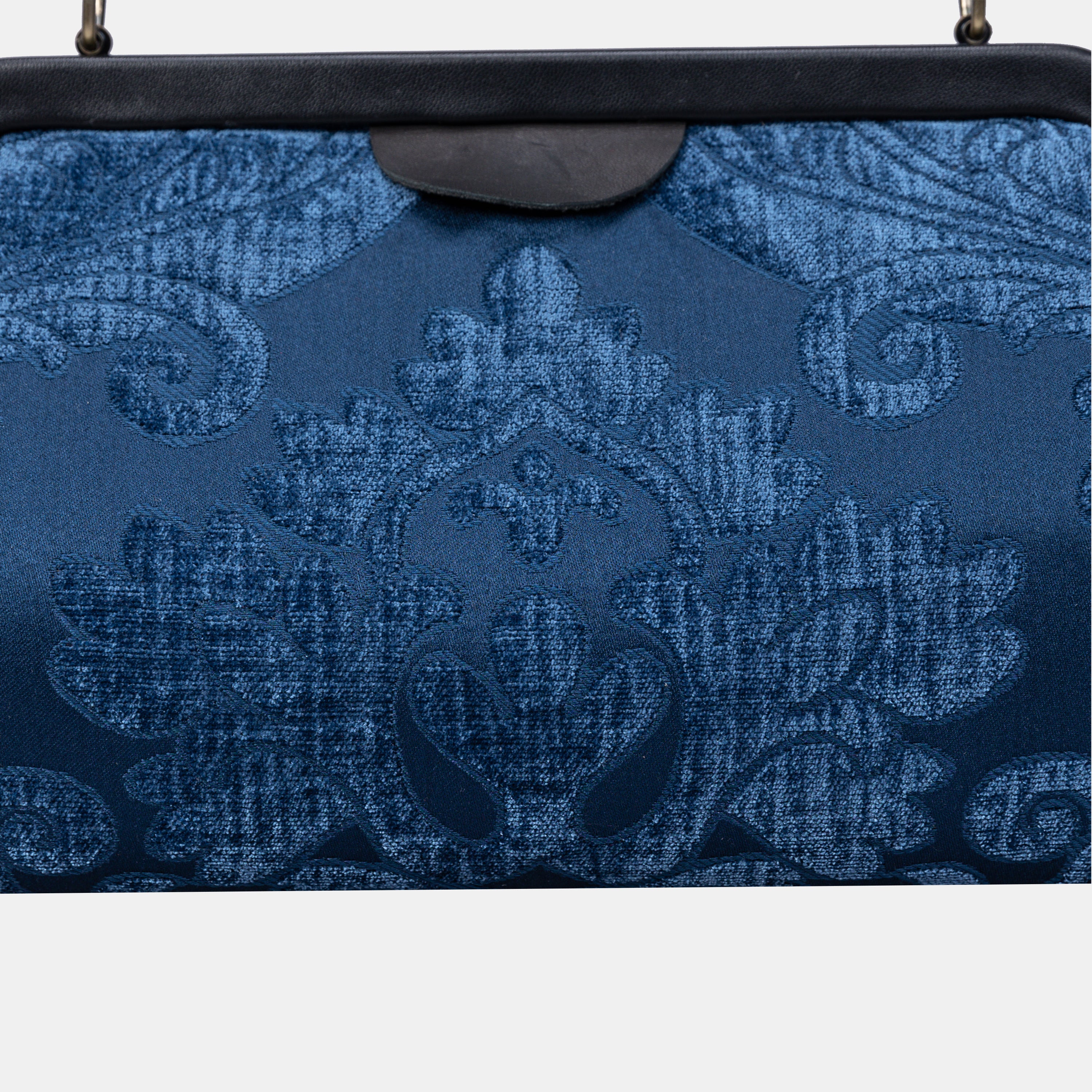Queen Royal Blue Shoulder Bag detail