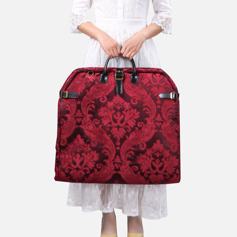 Queen Wine Carpet Garment Bag carpet bag of America and model
