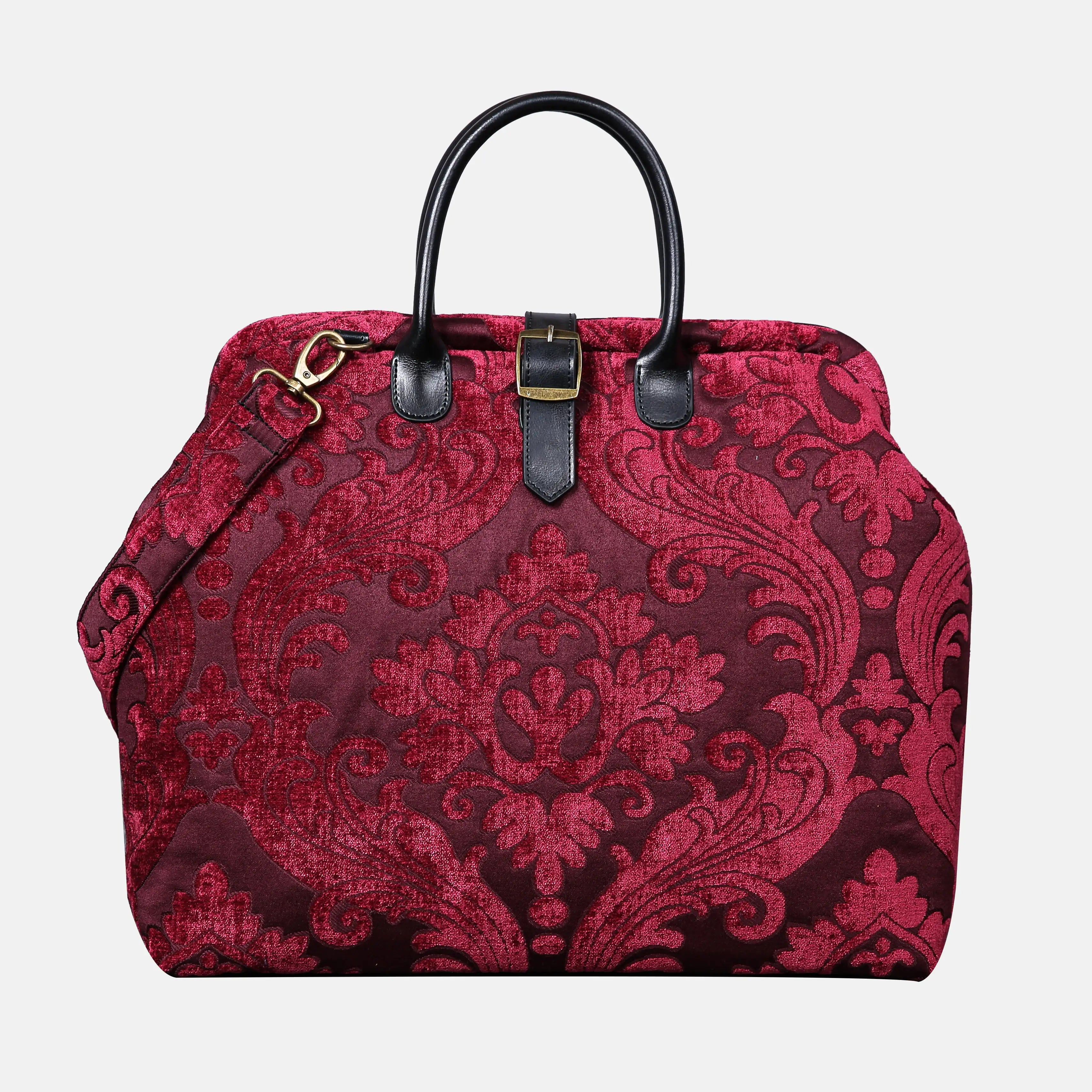 Queen Wine Mary Poppins Weekender Carpetbag of America main