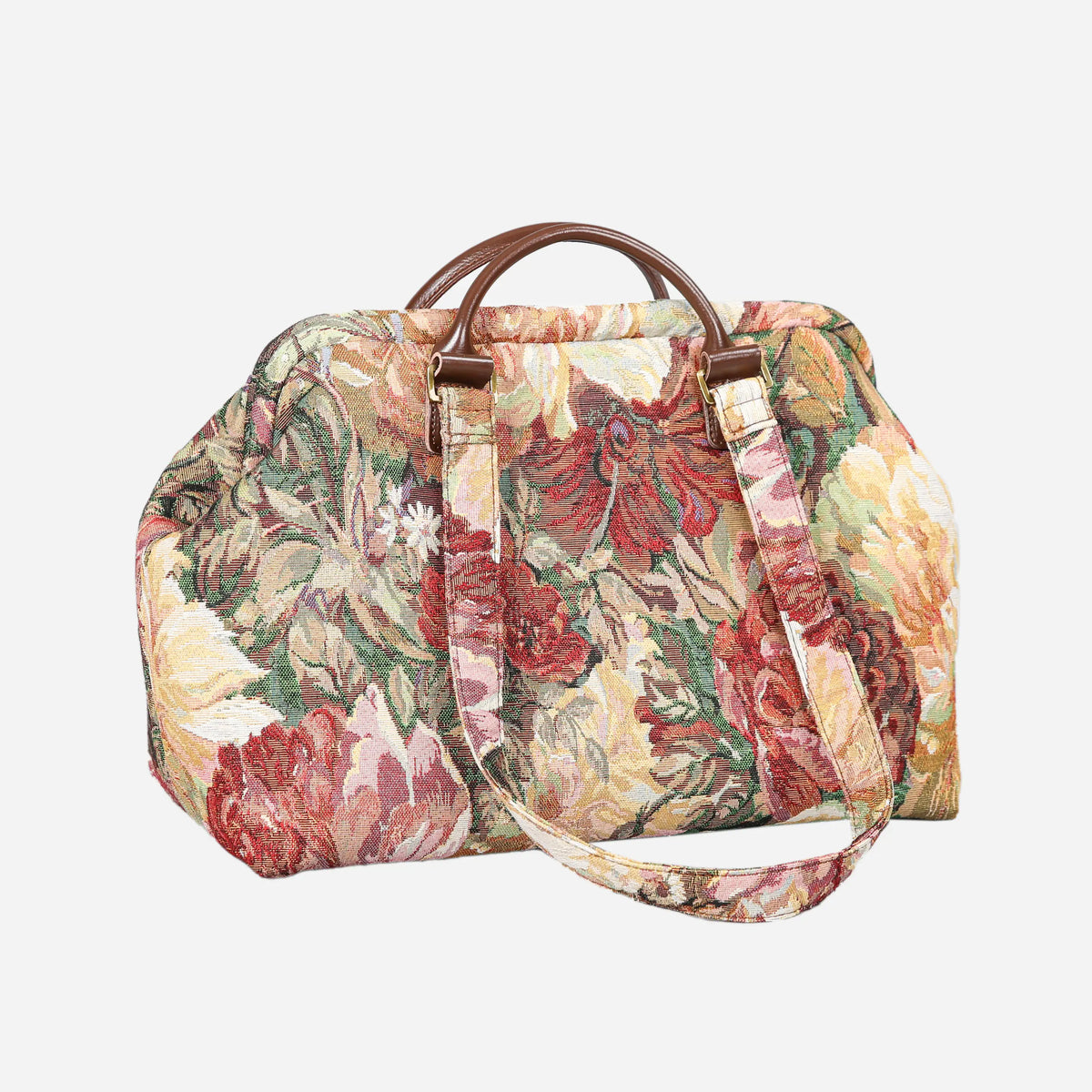 Rose Bush Knitting Project Bag of America-Front side