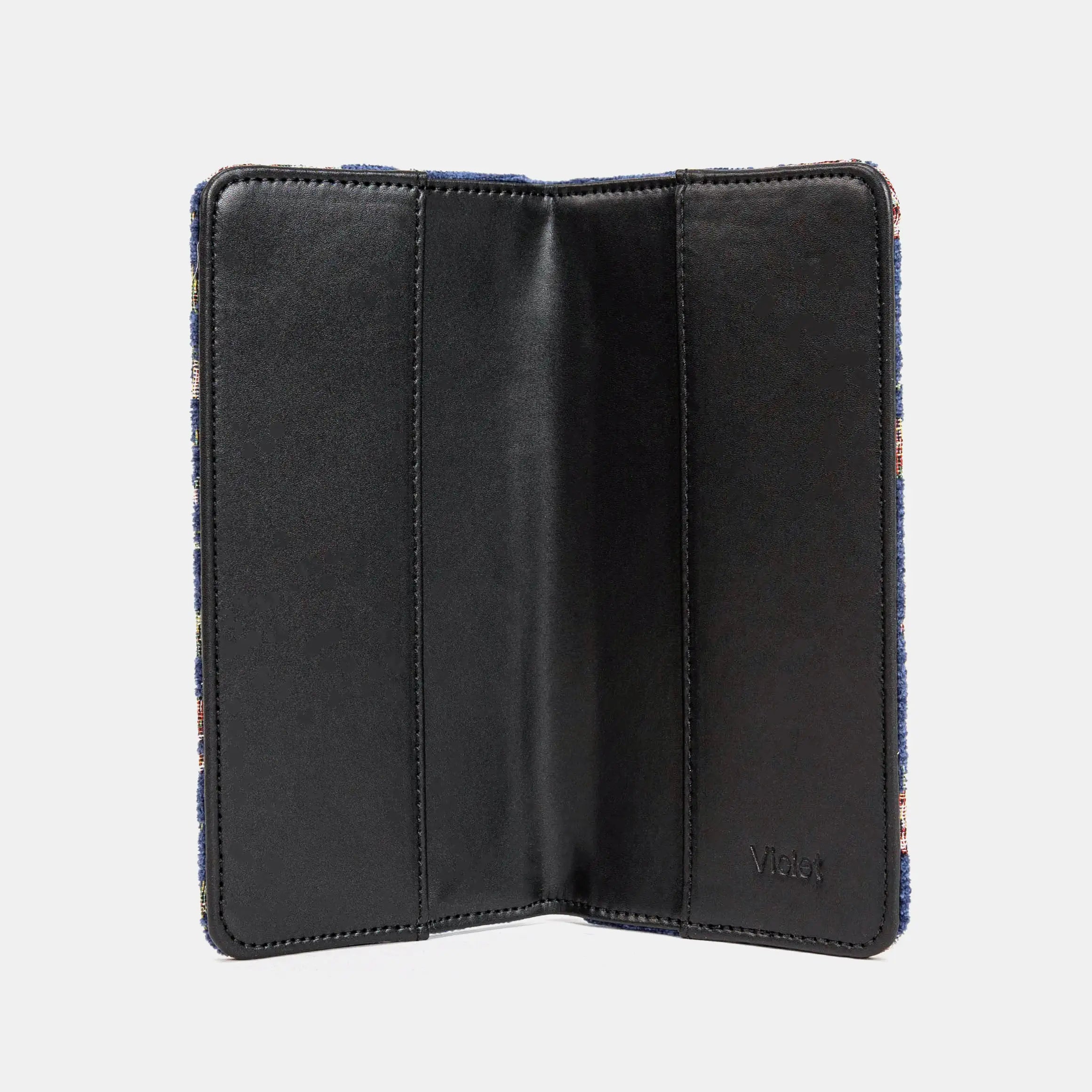 Rose Trail Blue Checkbook Cover of America inside