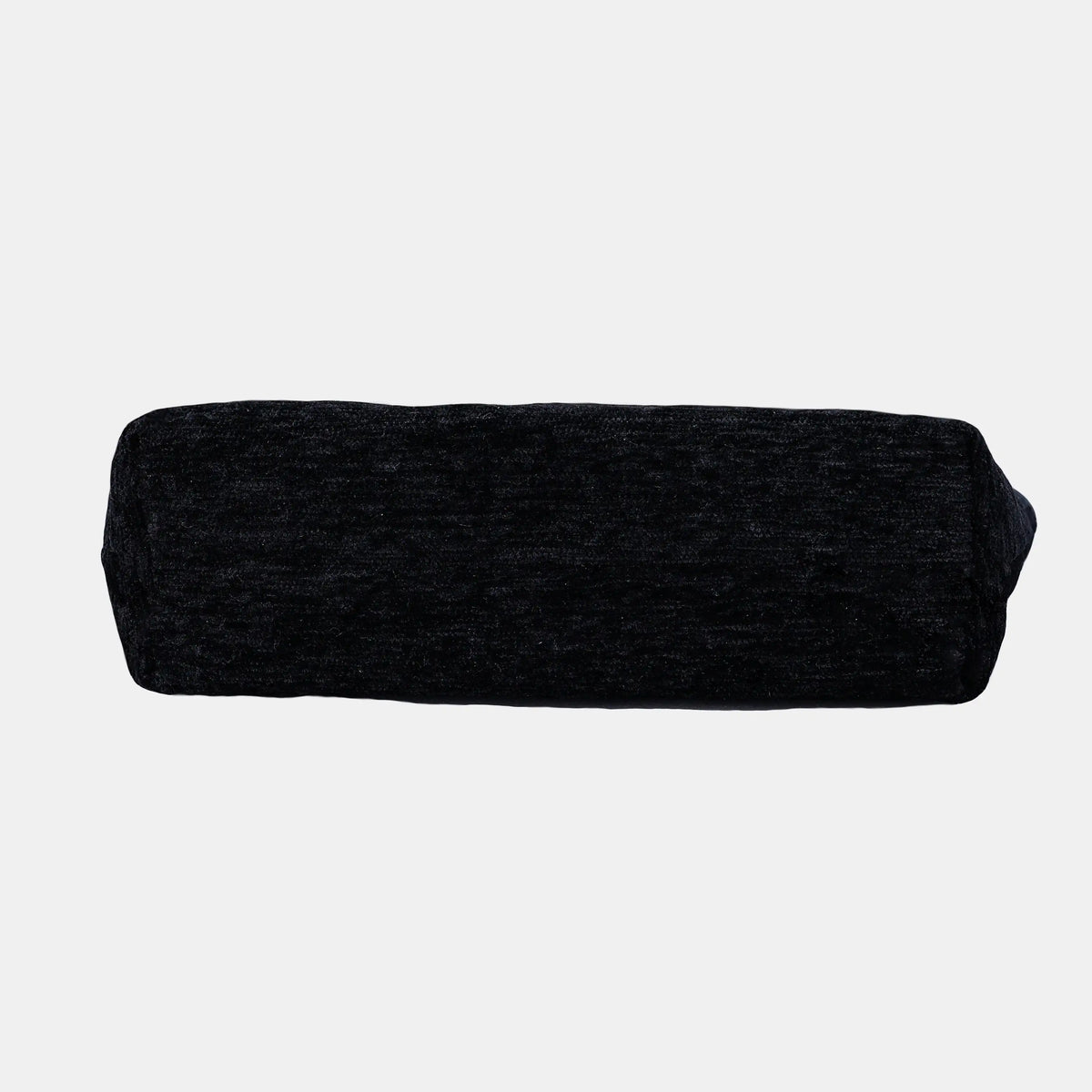 Solid Black Carpet Makeup Bag Carpetbag of America bottom