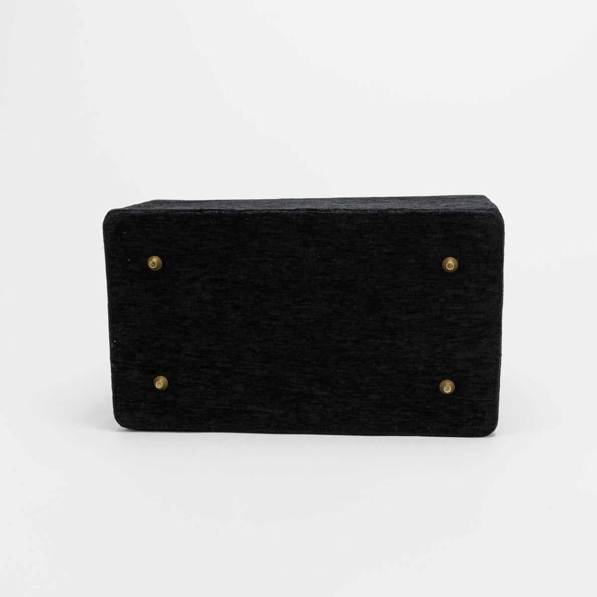 Solid Black Genevieve Carpet Gladstone Bag of America bottom