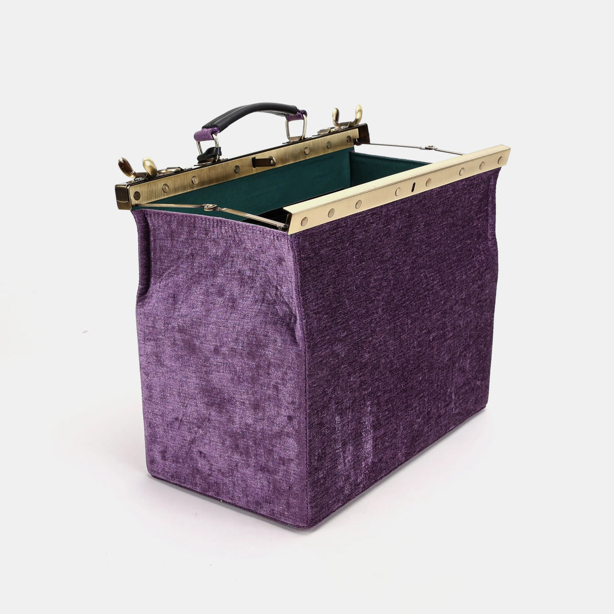 Solid Purple Genevieve Carpet Gladstone Bag of America open standing