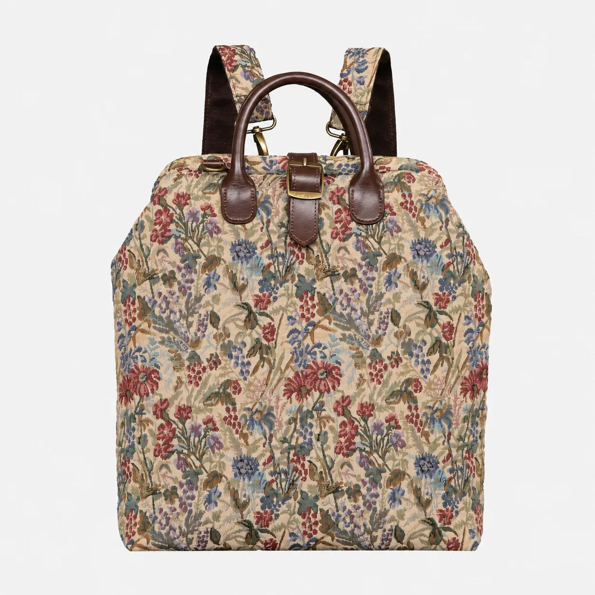 Spring Valley Mint Carpet Laptop Backpack Carpetbag of America main