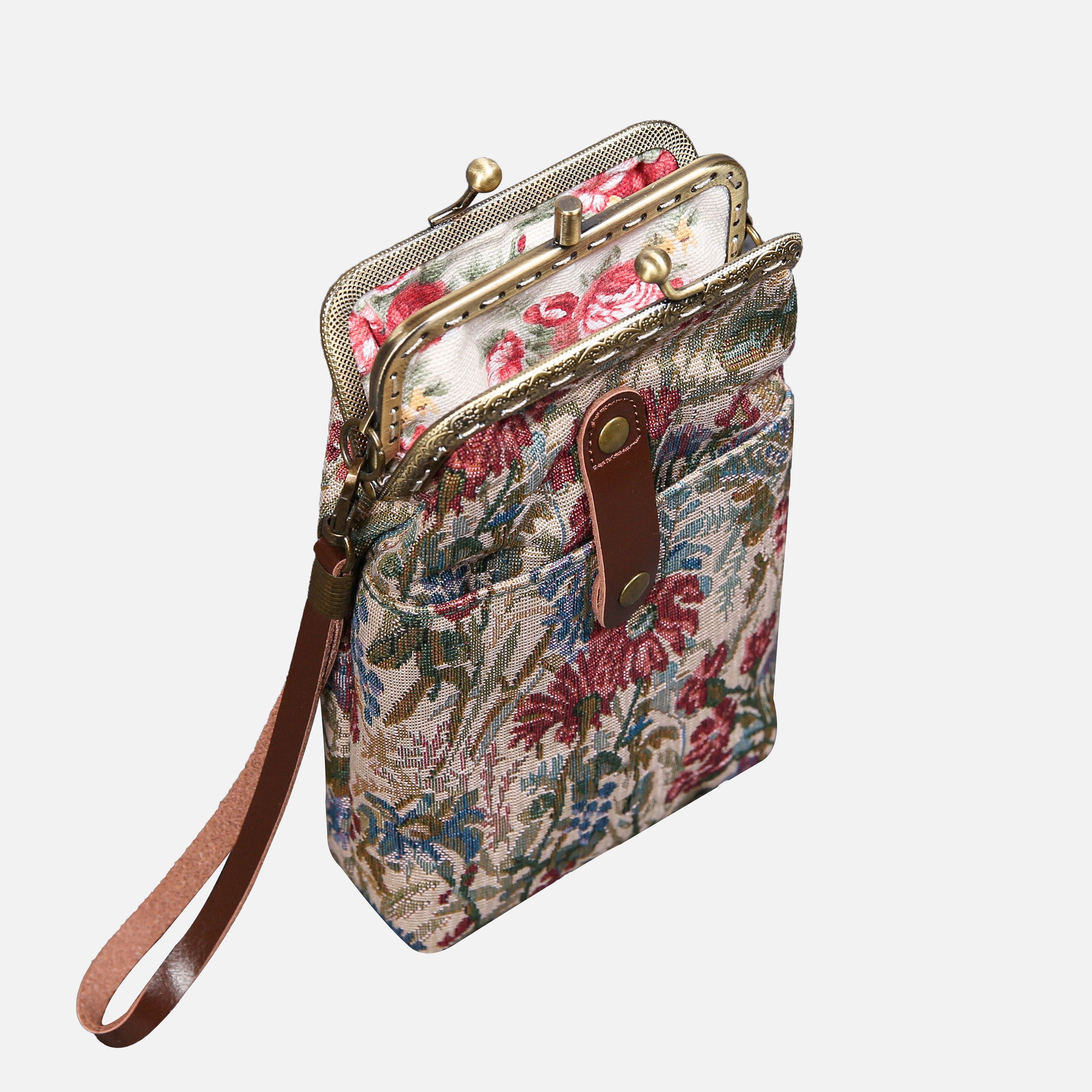 Spring Valley Mint Carpet Phone Case Carpetbag of America standing