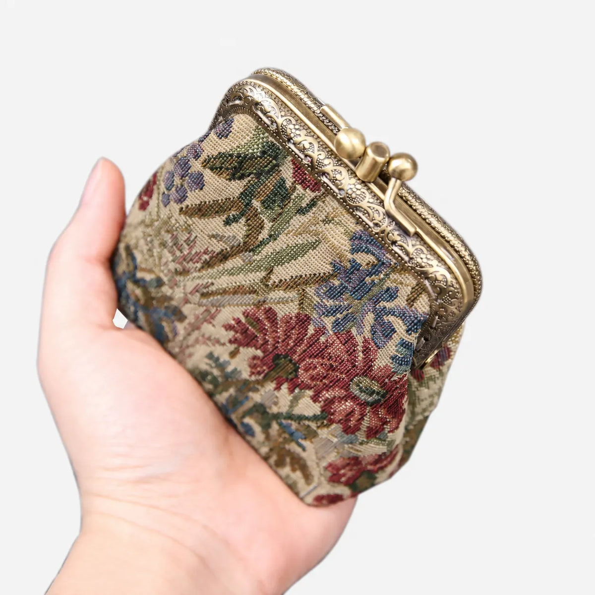 Spring Valley Double Kiss Clasp Coin Purse of America main