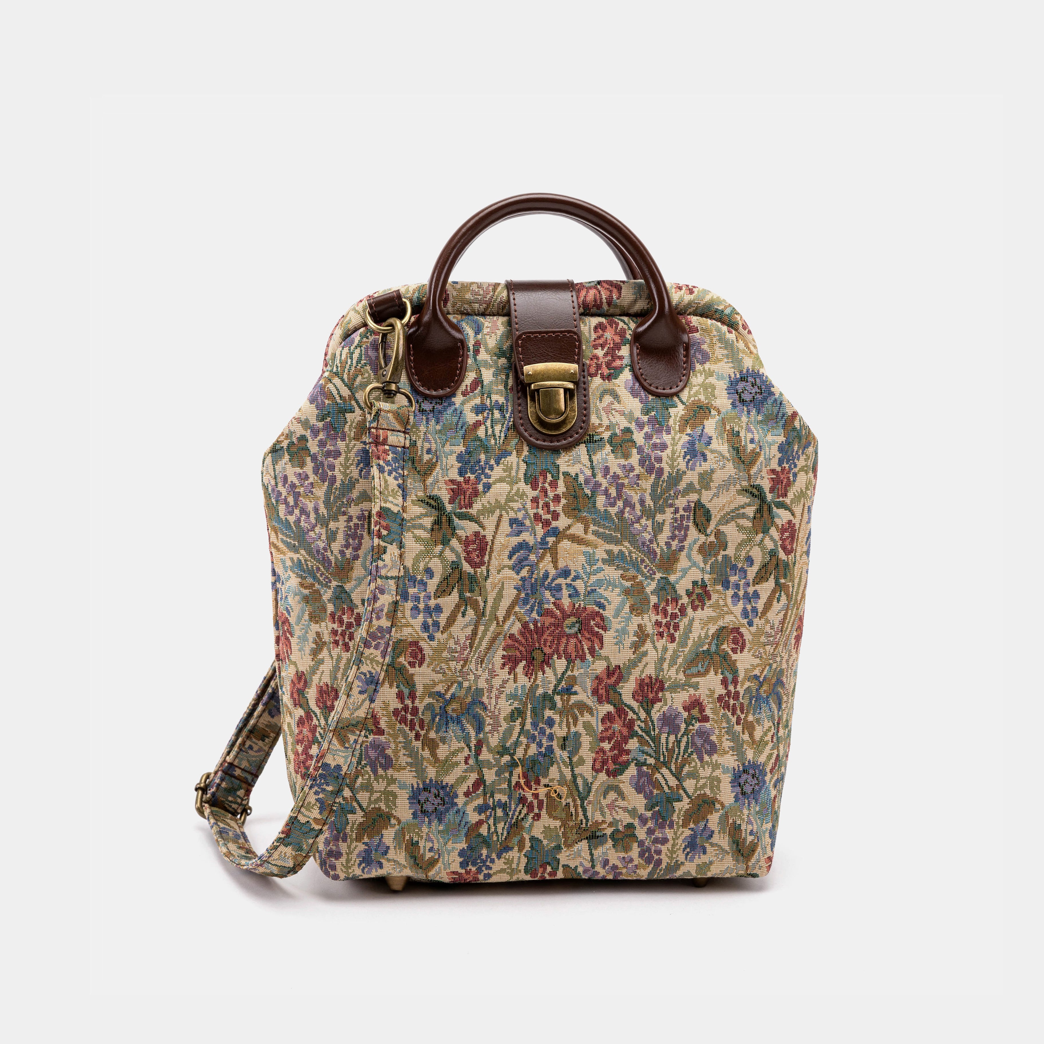 Spring Valley Mint Carpet Everyday Backpack Carpetbag of America front