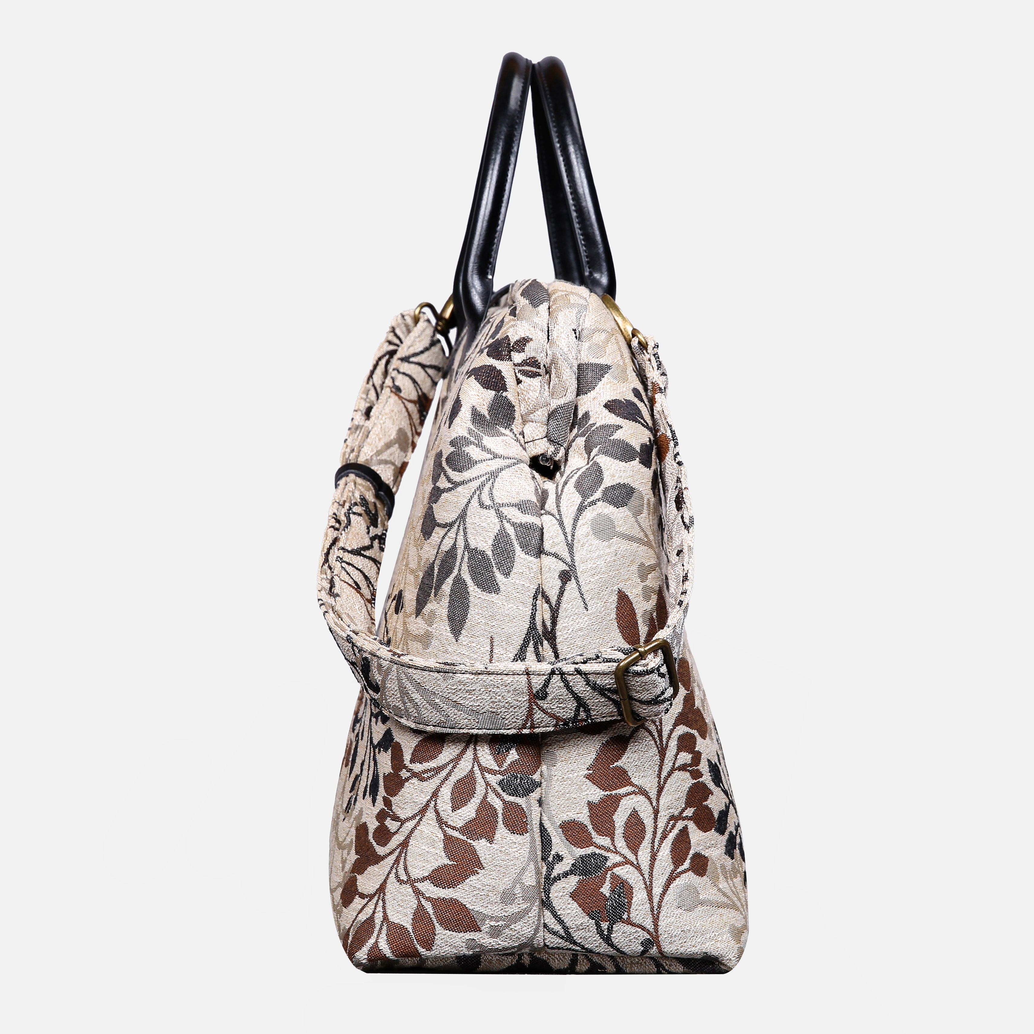 Grove Minimalist Mary Poppins Weekender carpet bag MCW Handmade-2