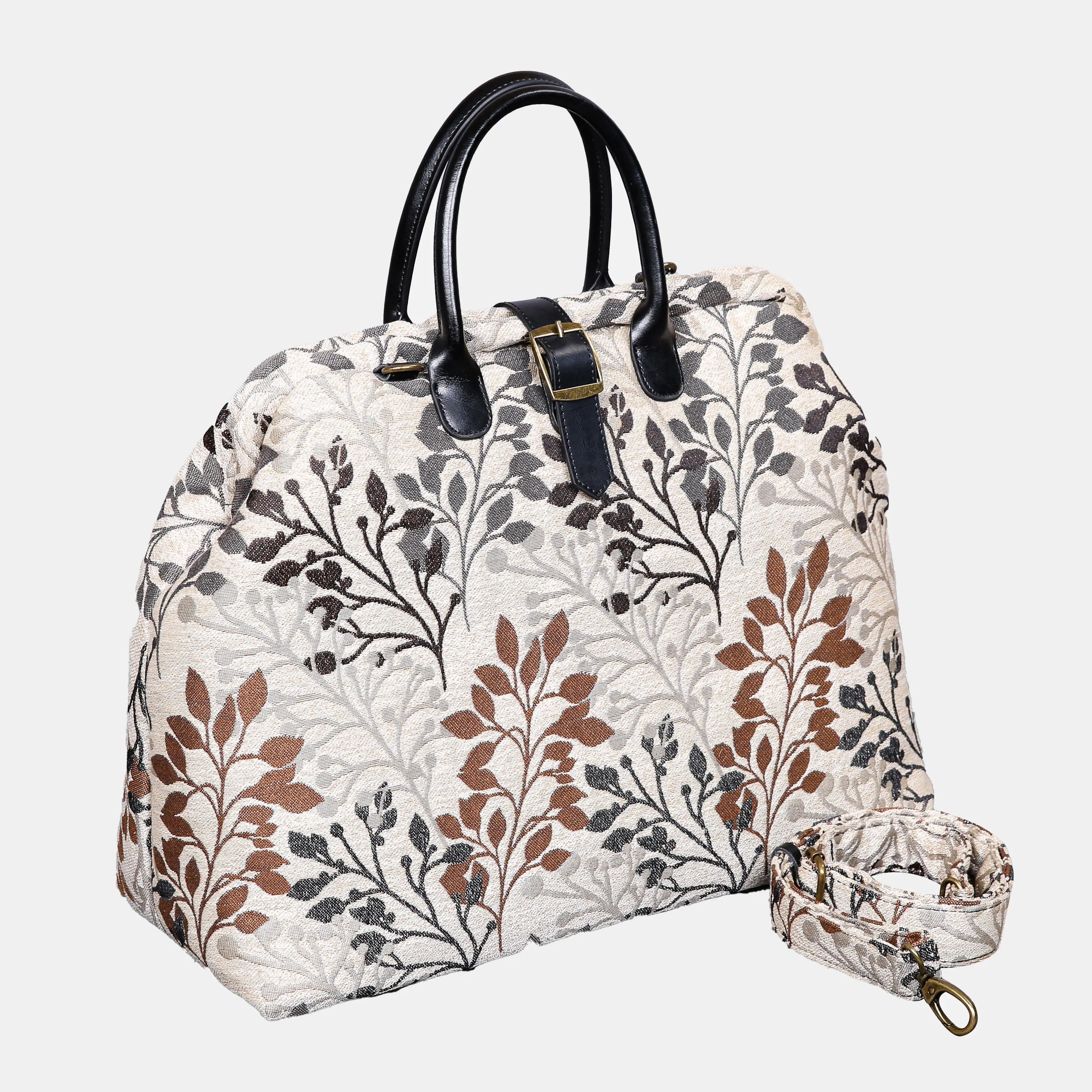 Grove Minimalist Mary Poppins Weekender Carpetbag of America with shoulder strap