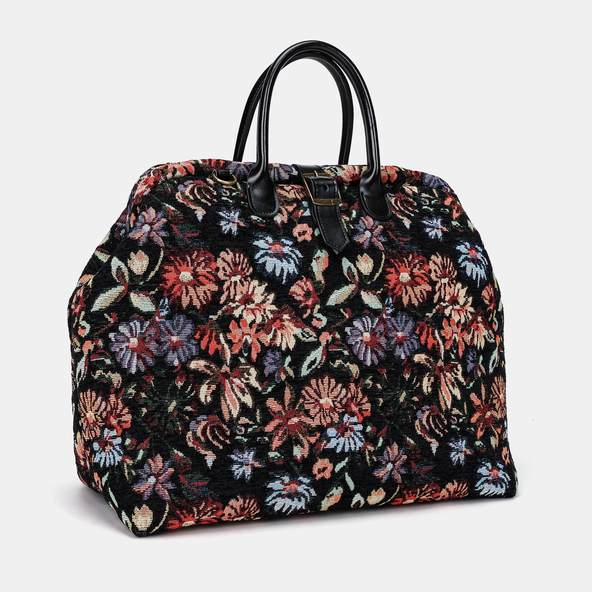 Colorful Cosmos Mary Poppins Weekender Carpetbag of America front side