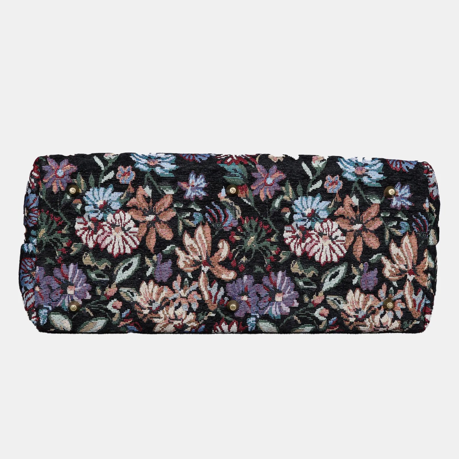 Colorful Cosmos Mary Poppins Weekender Carpetbag of America bottom