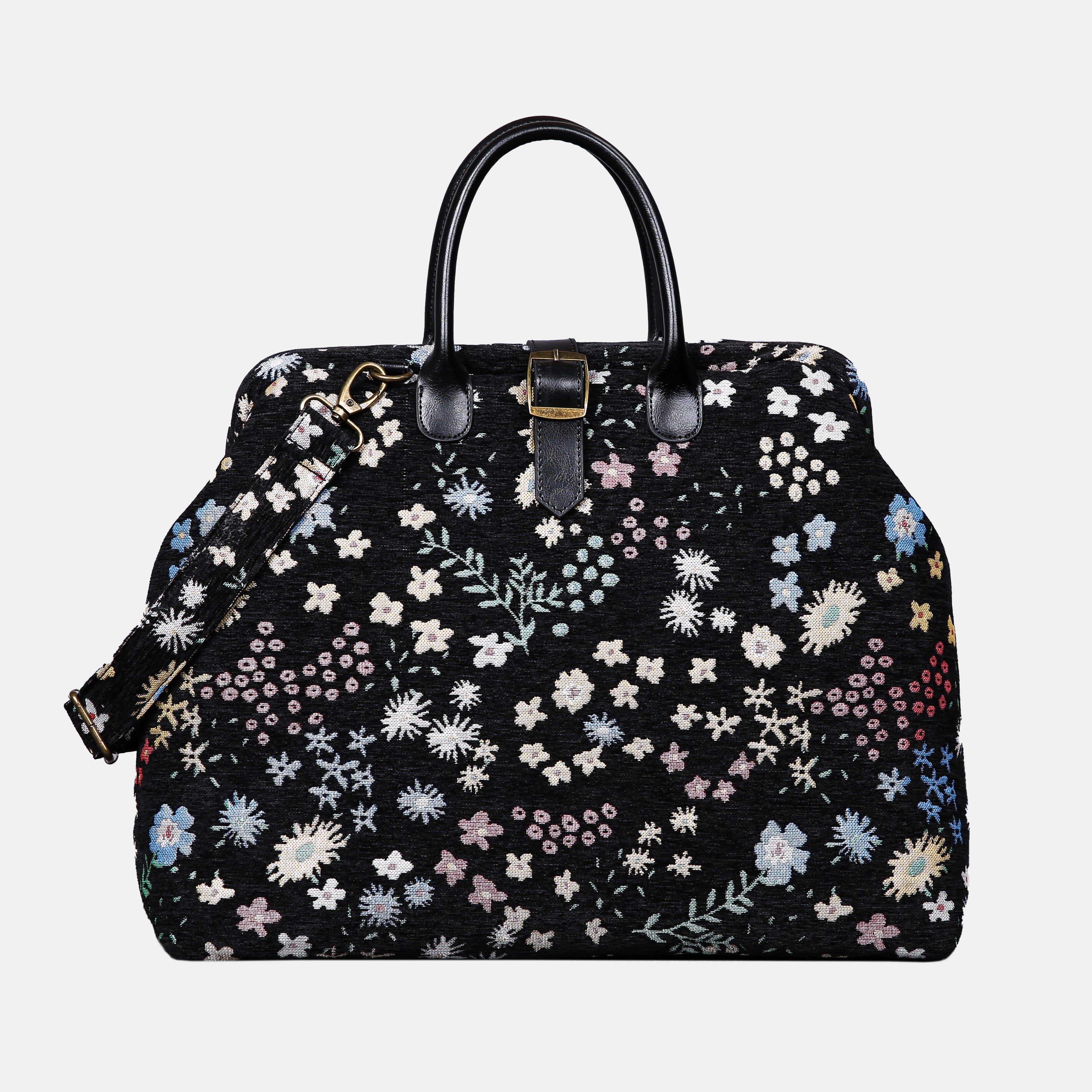 Botanical Garden Mary Poppins Weekender carpet bag MCW Handmade
