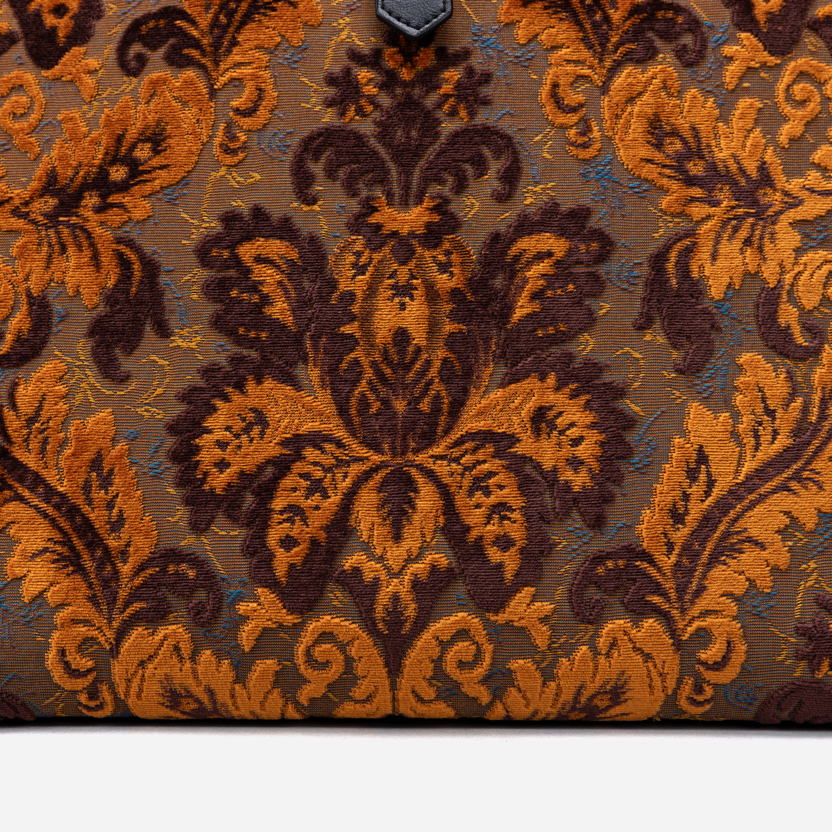 Mary Poppins Carpetbag Revival sienna weekender pattern