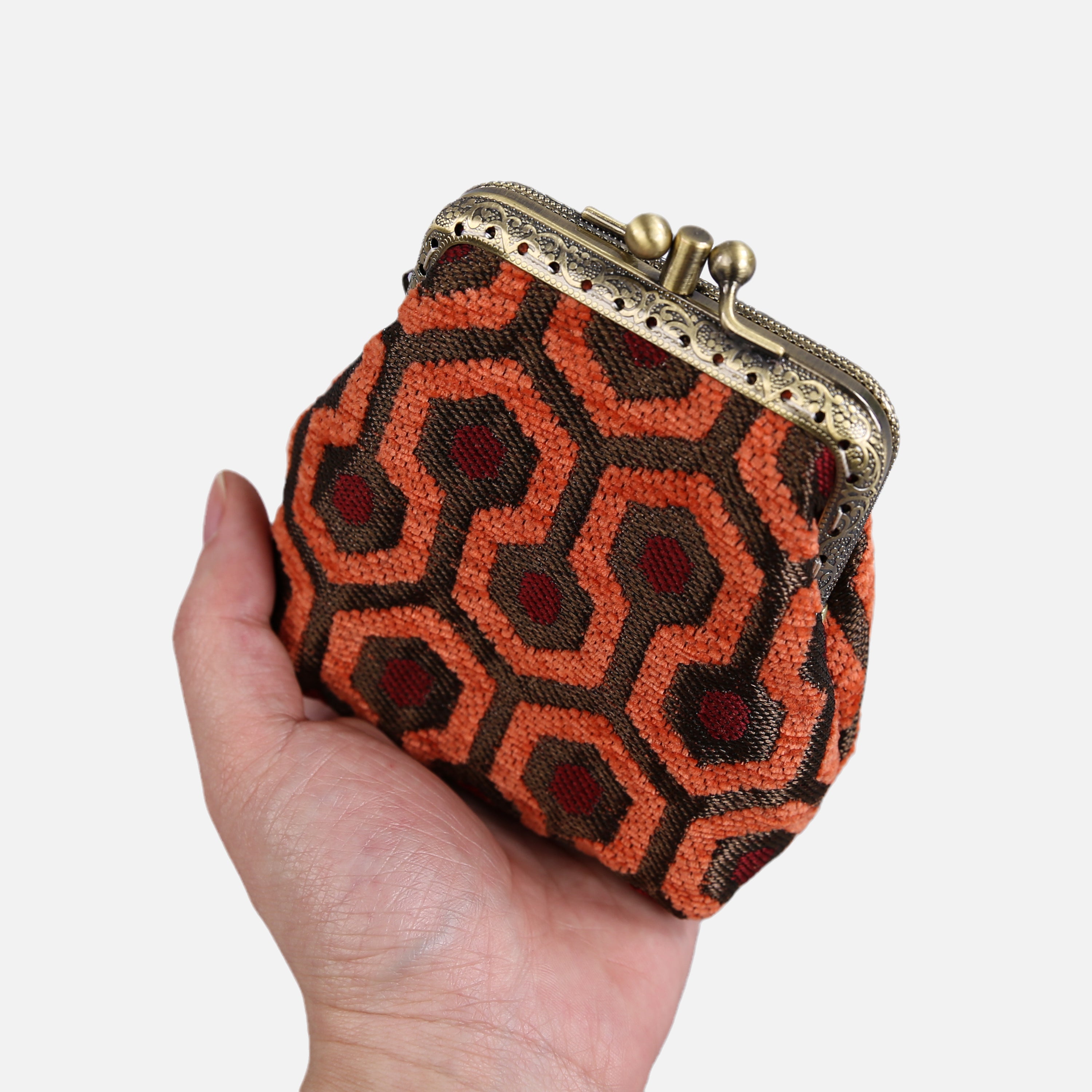 "The Shining" Overlook Hotel Double Kiss Clasp Coin Purse  MCW Handmade