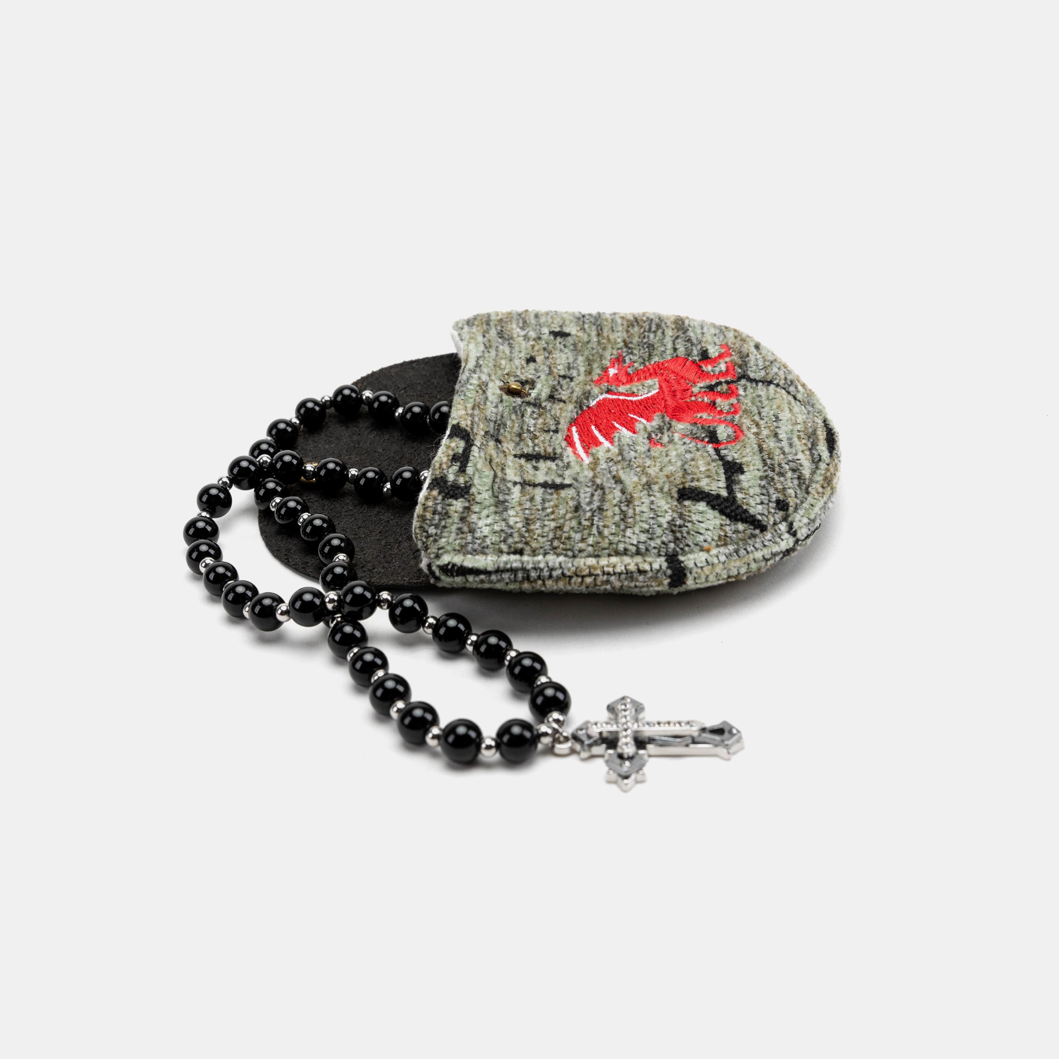 Here Be Dragons Rosary Bag Carpetbag of America main