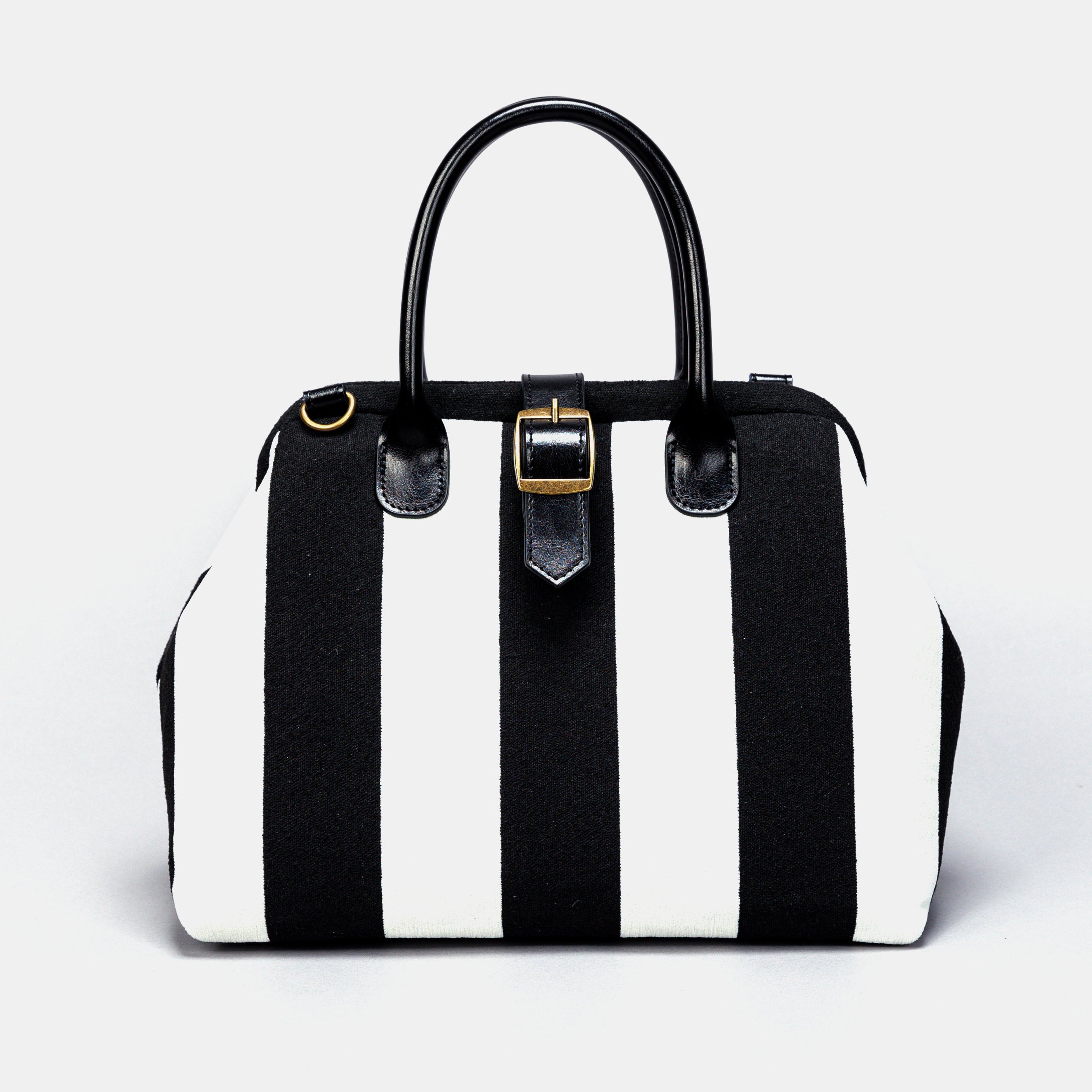 Black & White Carpet Handbag Purse