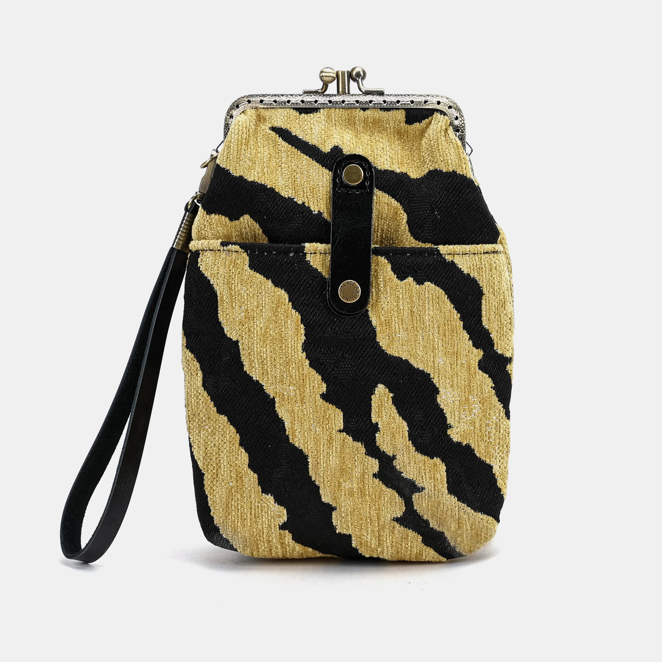 Tiger Stripe Carpet Phone Case Carpetbag of America front