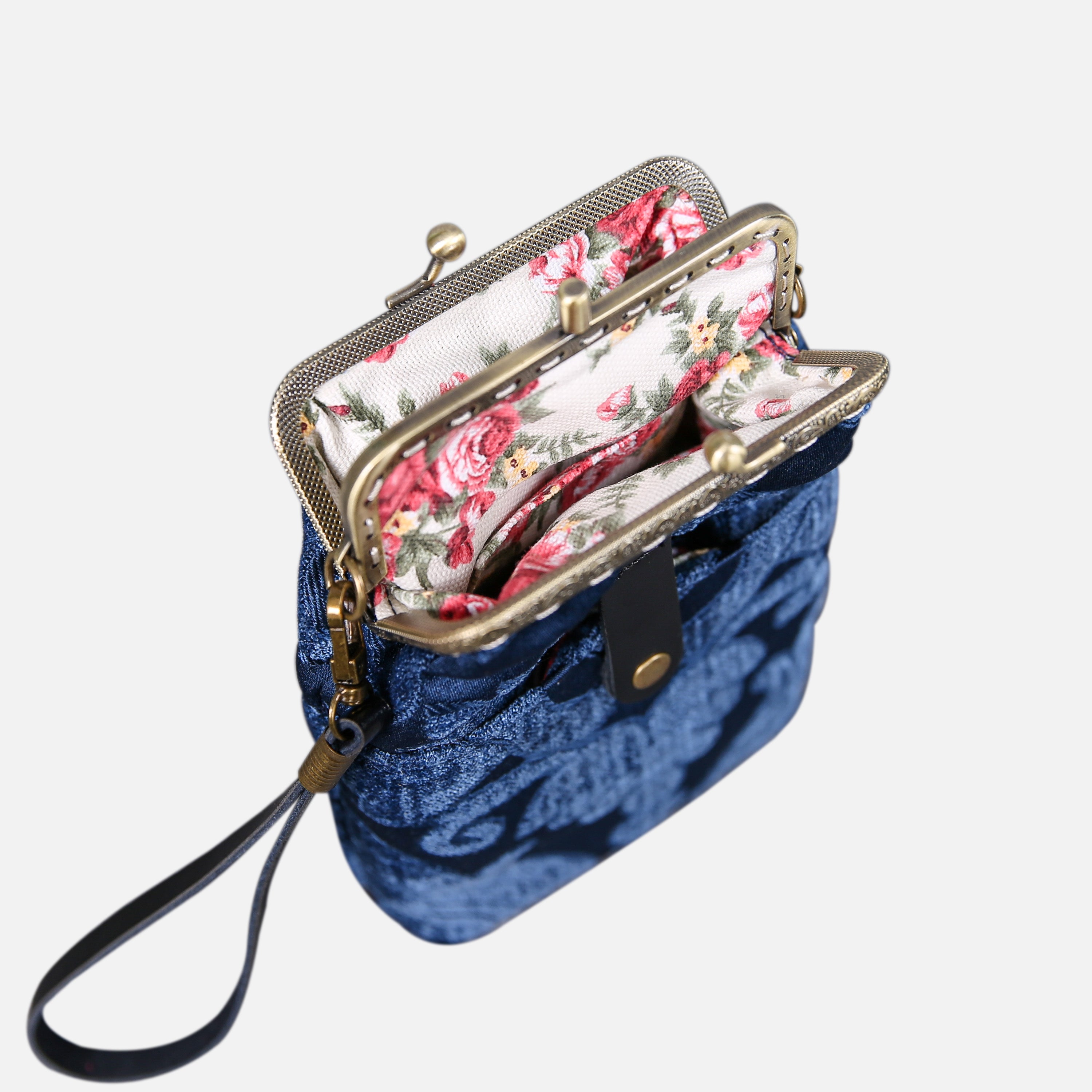 Queen Royal Blue Carpet Phone Case MCW Handmade-2