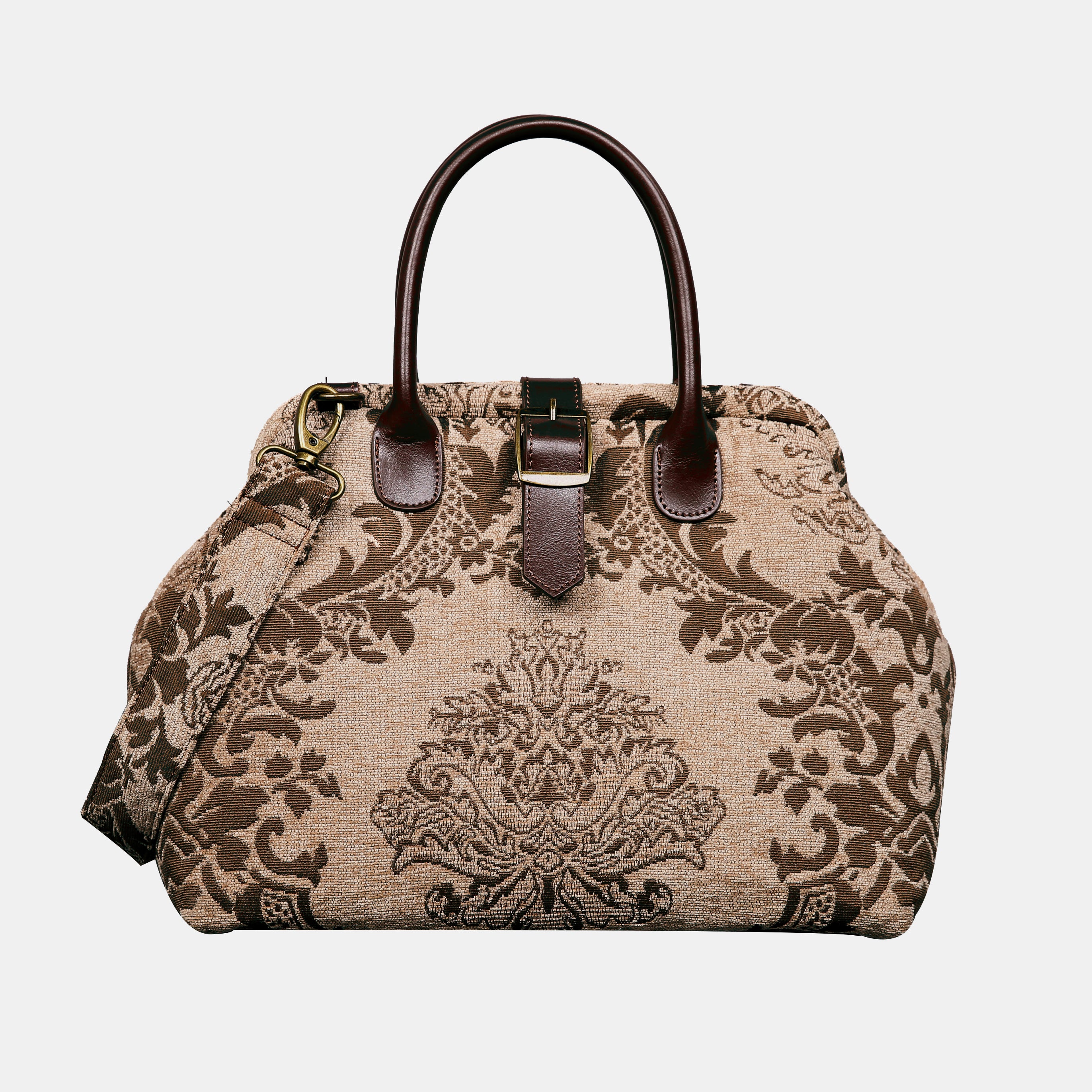 Griccia Camel Carpet Handbag Purse Carpetbag of America main