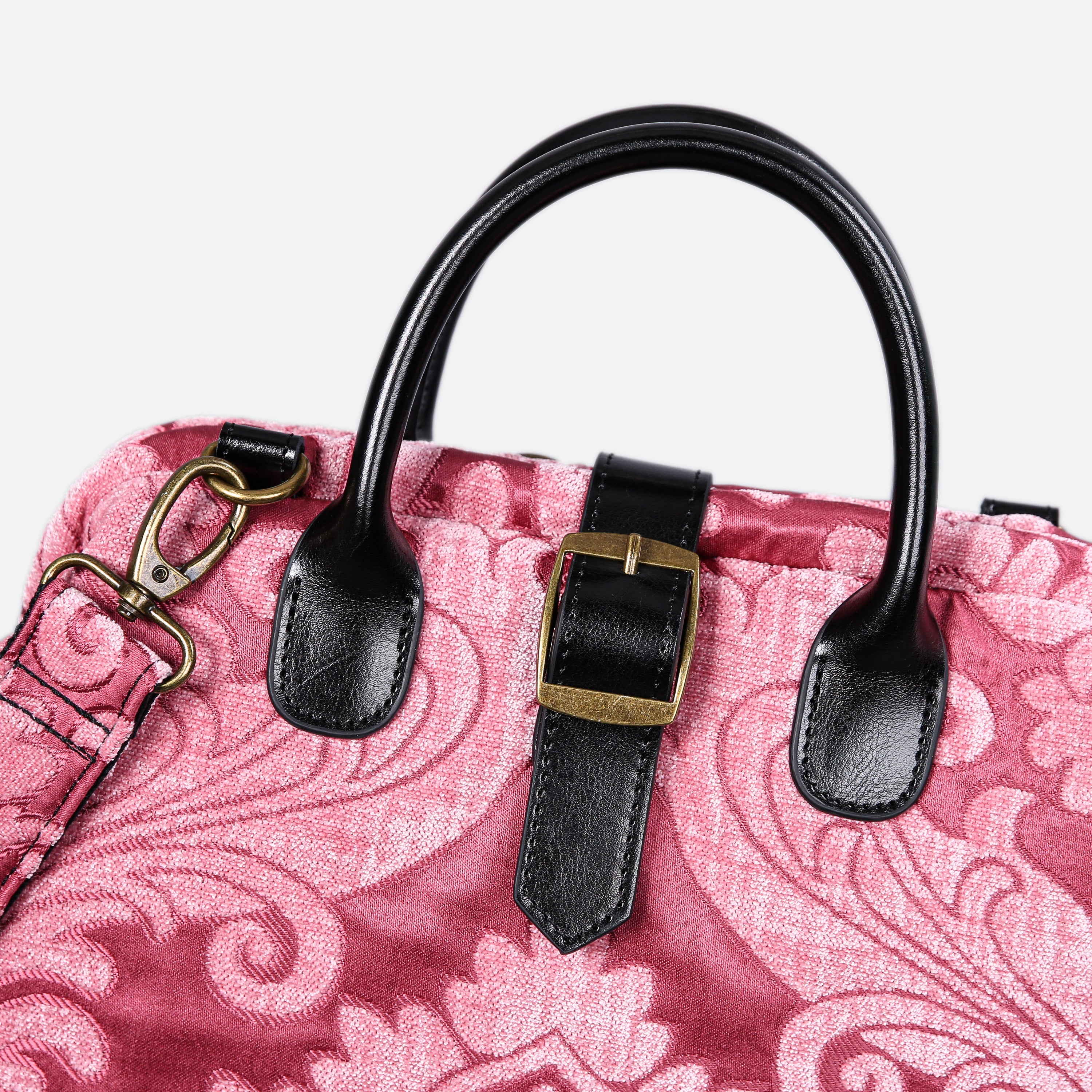 Queen Rose Pink Carpet Laptop Backpack MCW Handmade-3