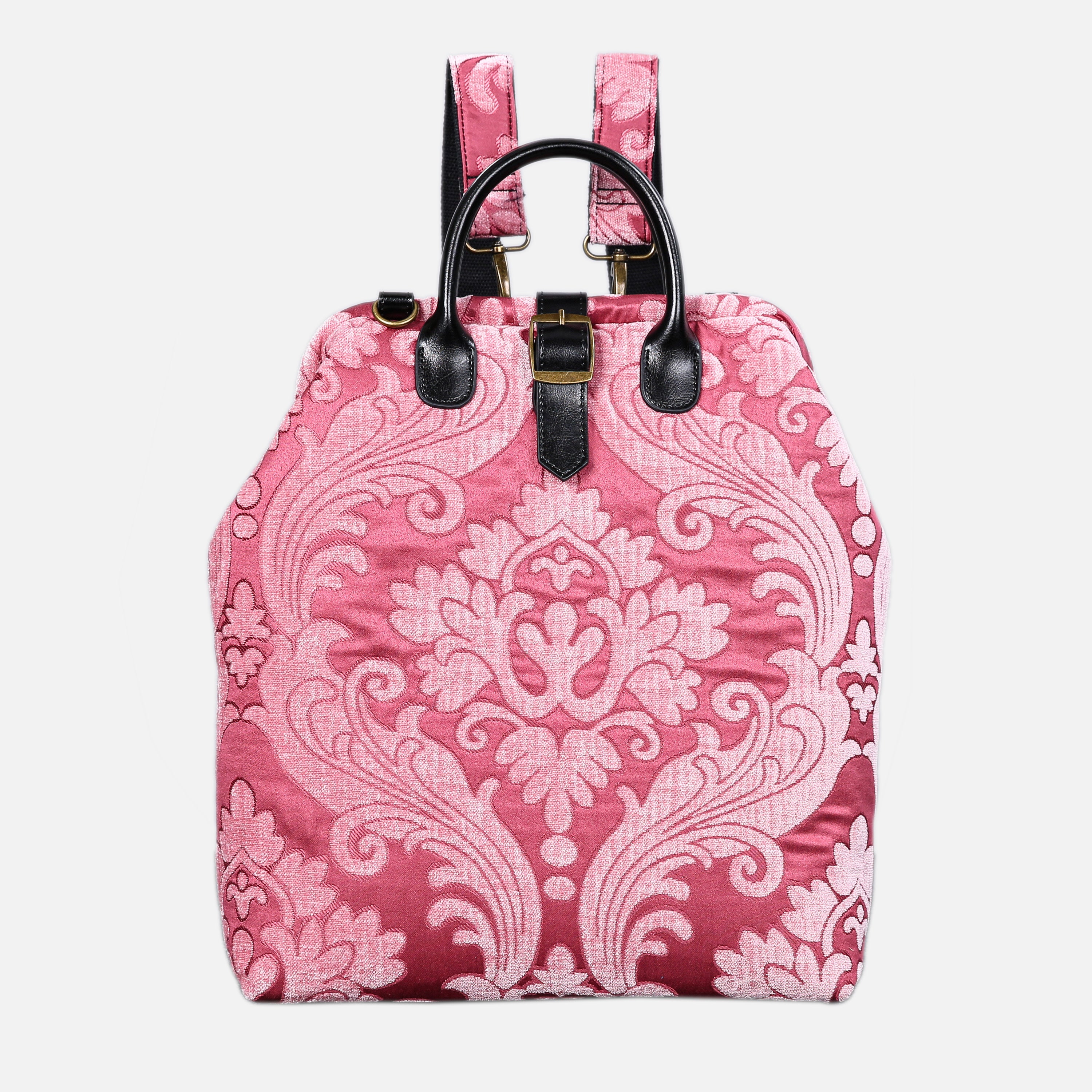 Queen Rose Pink Carpet Laptop Backpack MCW Handmade