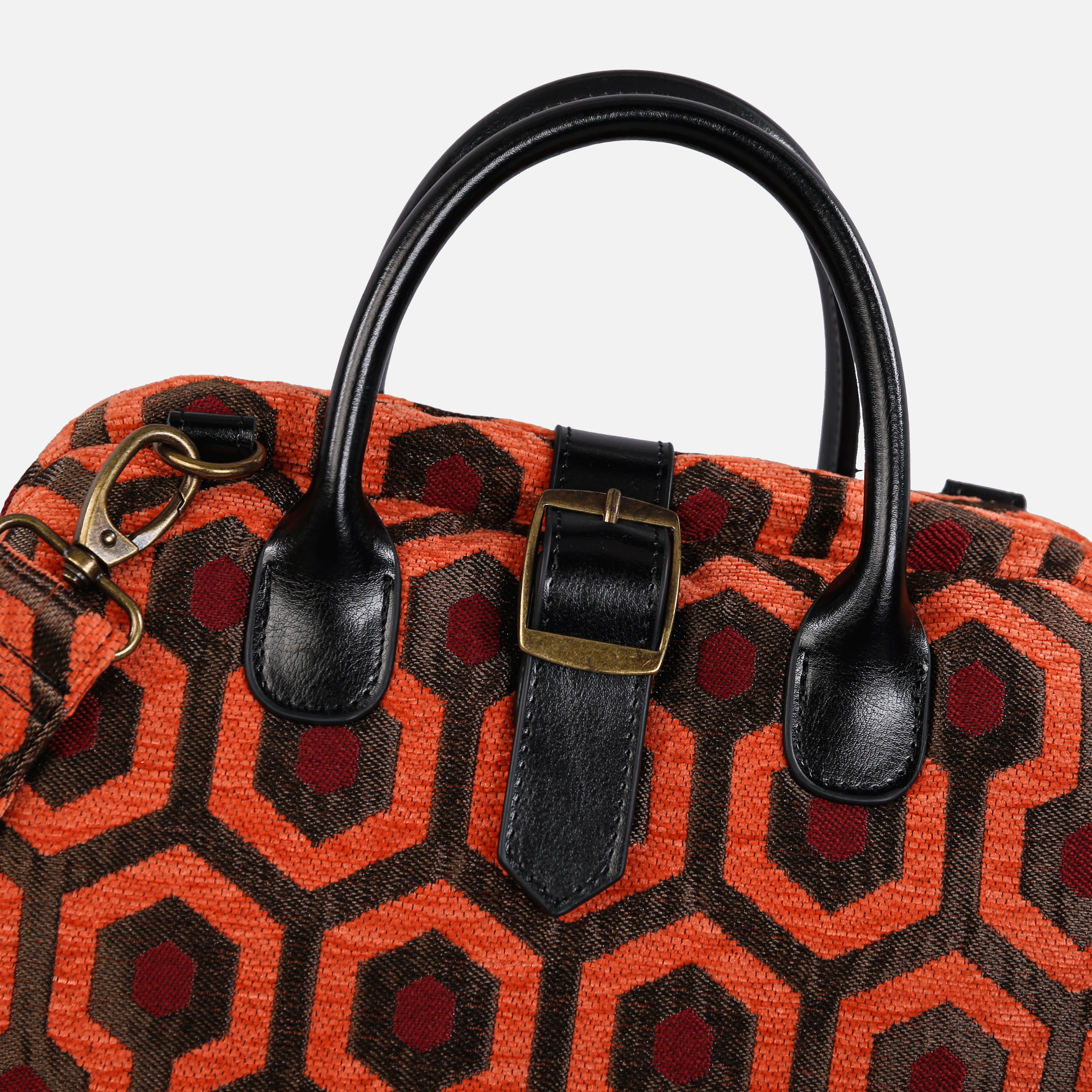 "The Shining" Overlook Hotel Carpet Laptop Backpack MCW Handmade-3