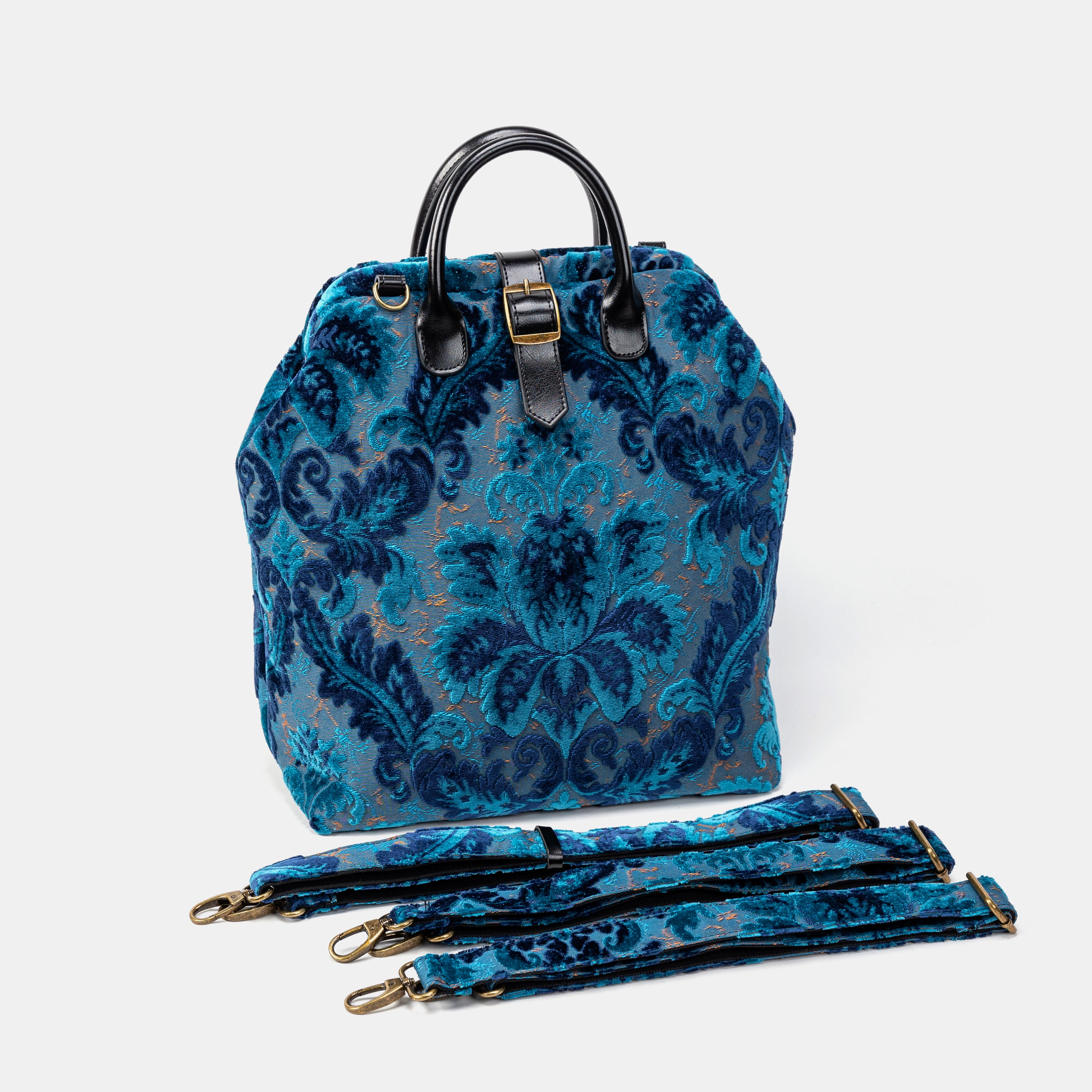 Revival aqua Carpet Laptop Backpack Mary Poppins Bag set