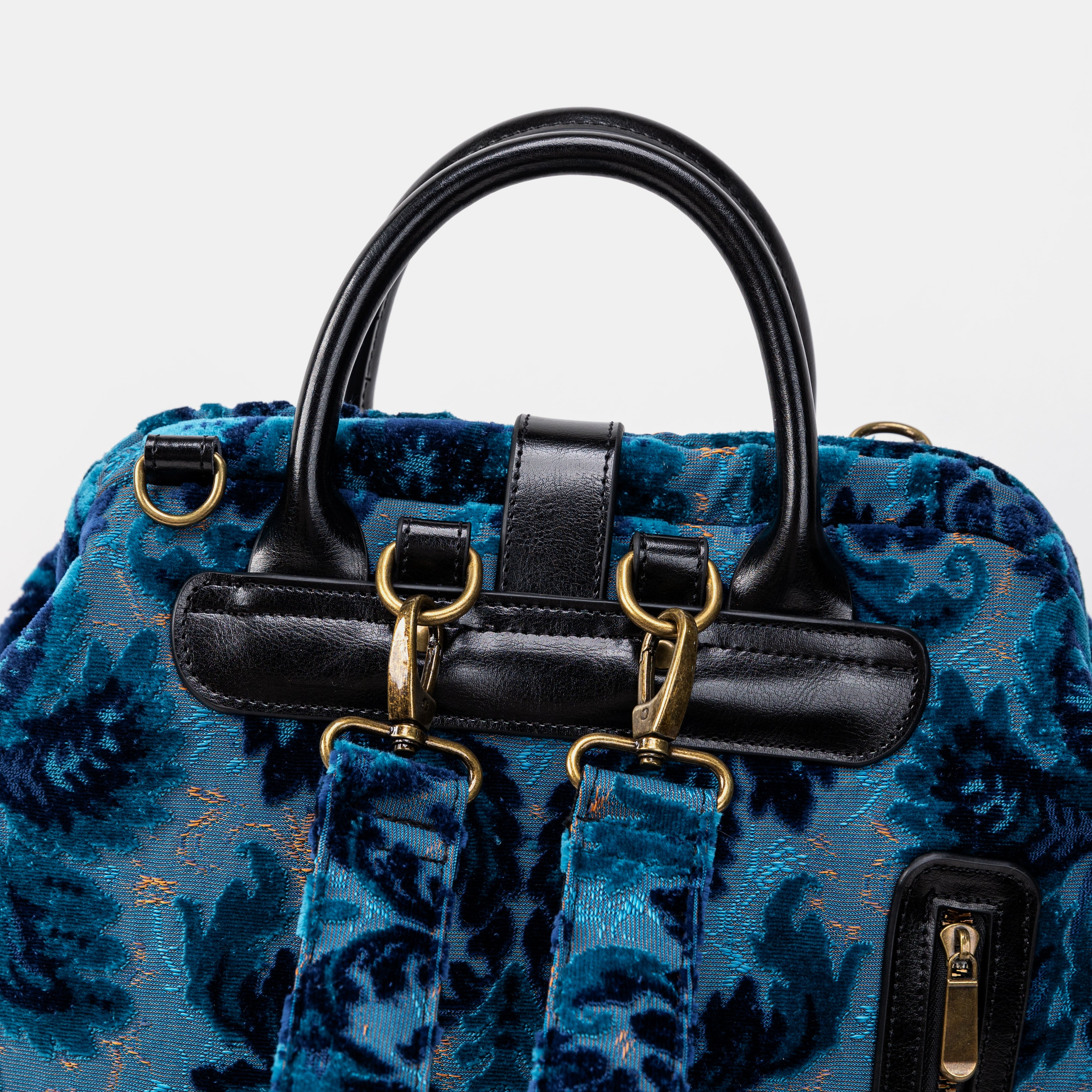 Revival aqua Carpet Laptop Backpack Mary Poppins Bag backpacking system