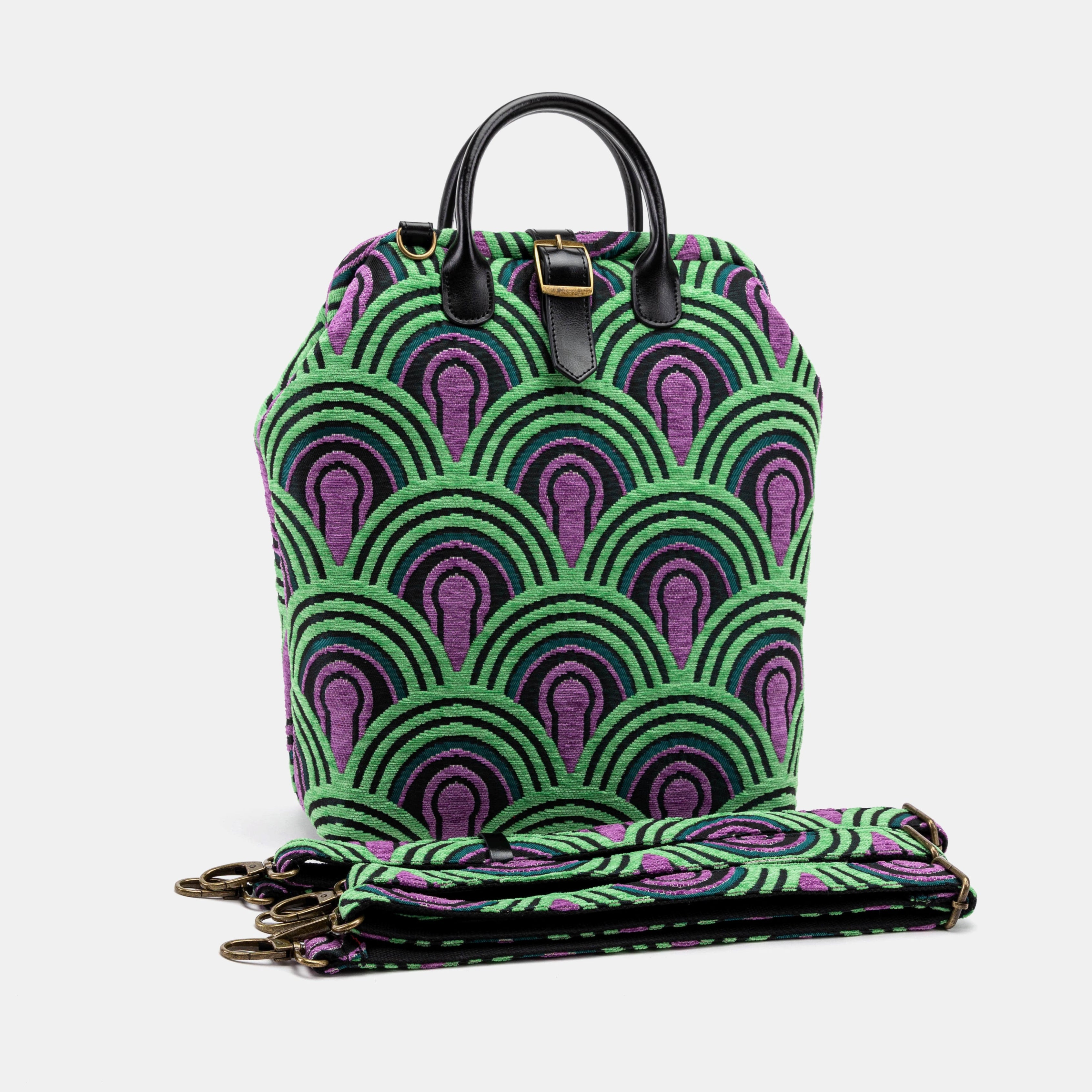 Room 237 The Shining Overlook Hotel Carpet Laptop Backpack with straps