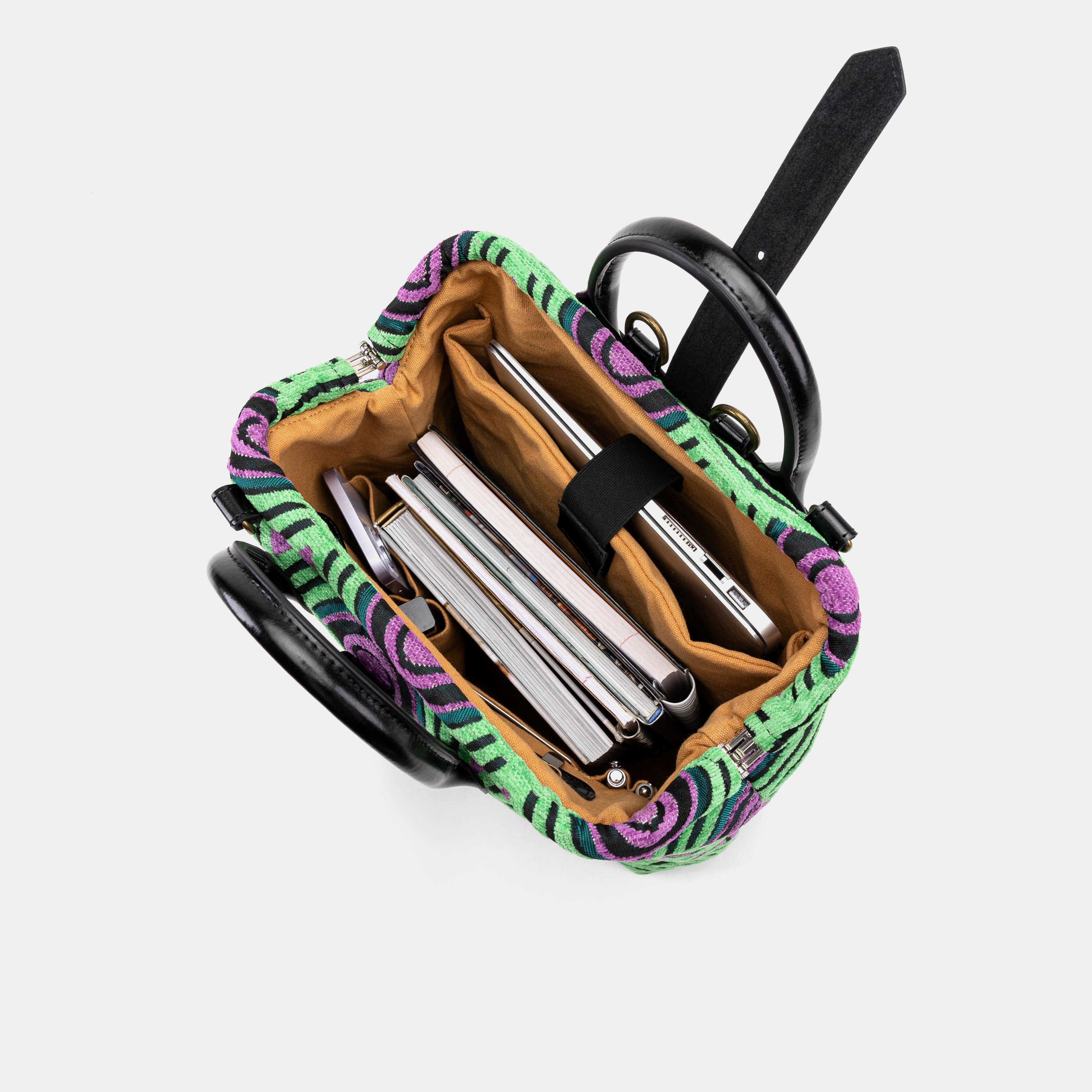 Room 237 The Shining Overlook Hotel Carpet Laptop Backpack inside