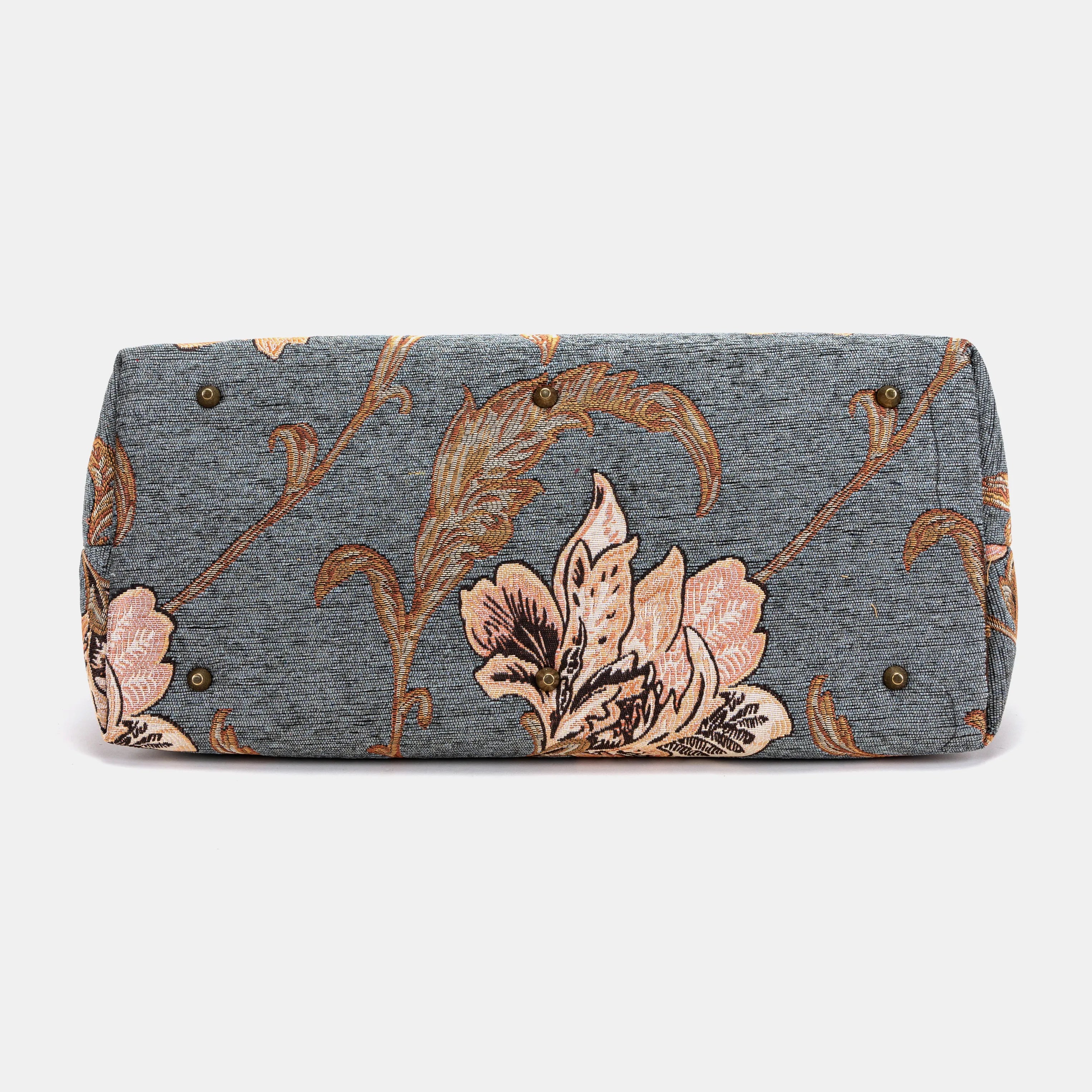 Magnolia Flower Large Carpetbag Carpetbag of America bottom