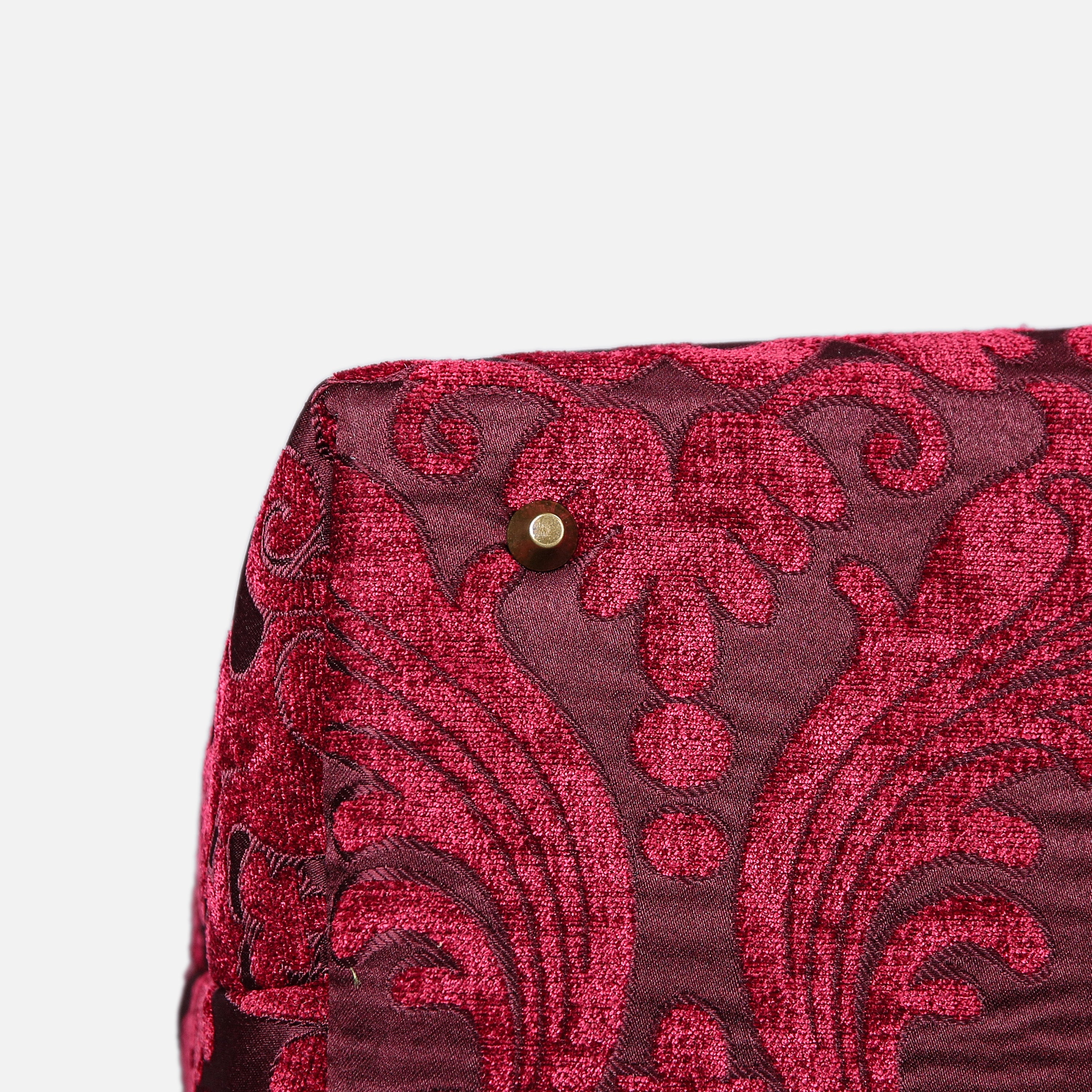 Queen Wine Large Carpetbag MCW Handmade-4