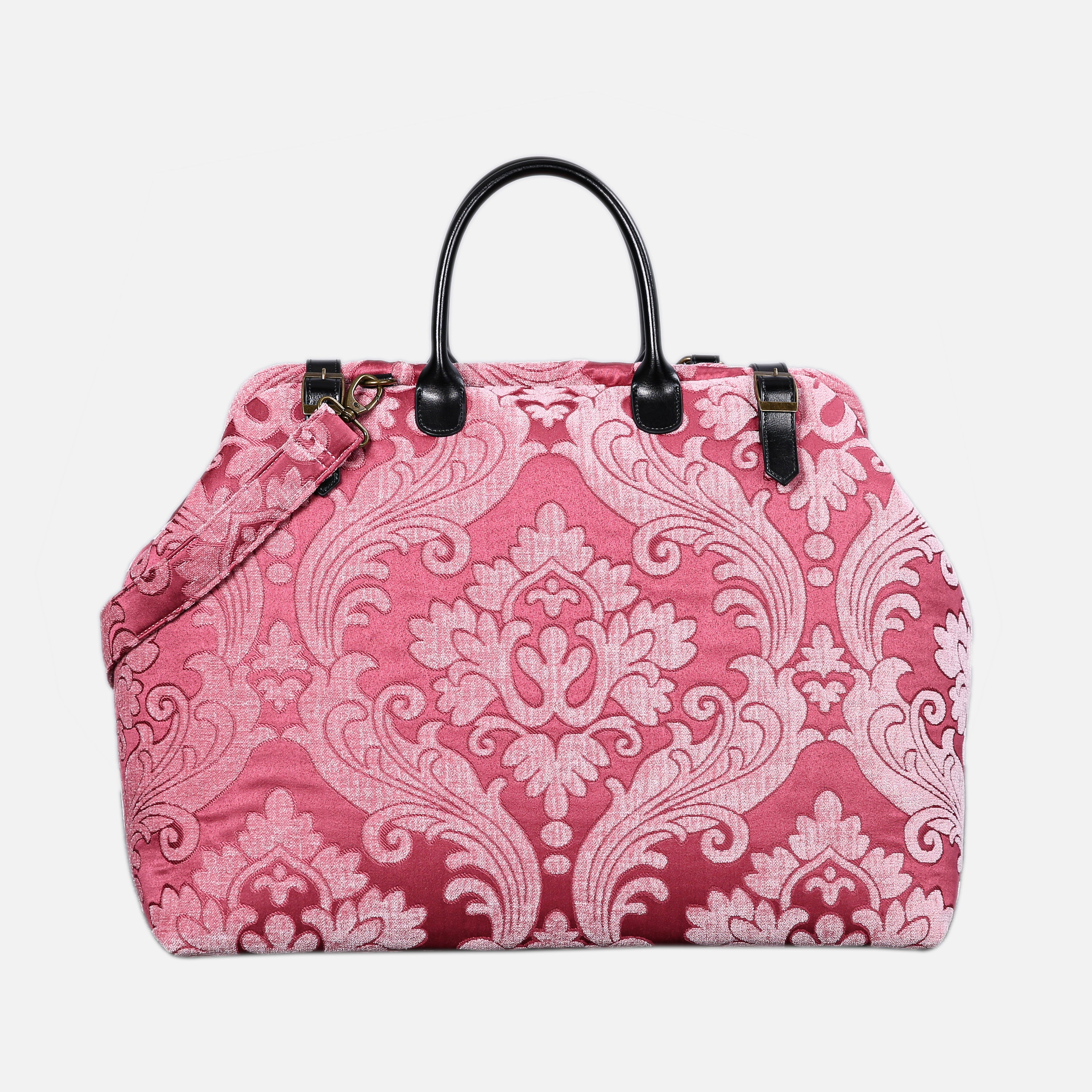 Queen Rose Pink Large Carpetbag  MCW Handmade