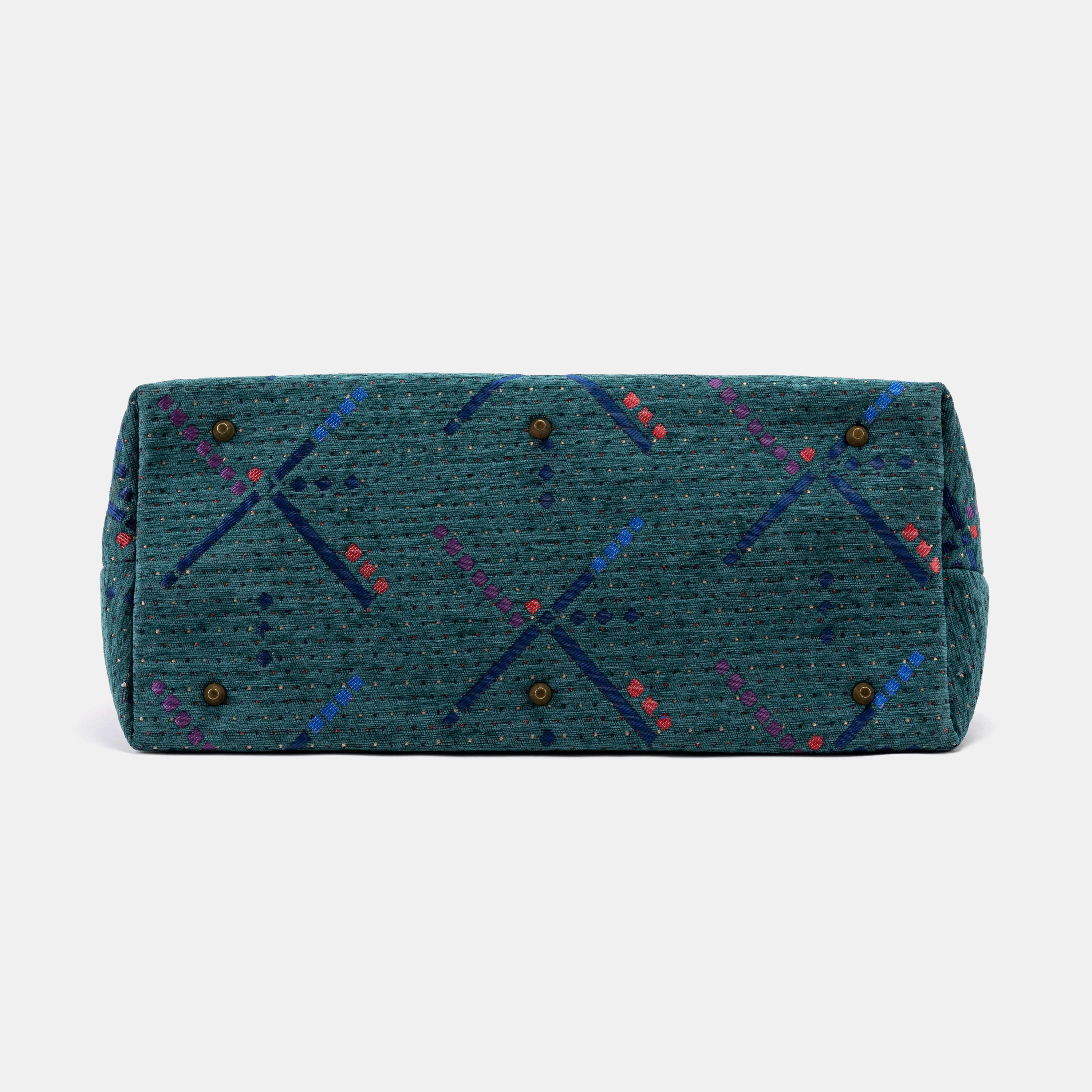 PDX Portland Airport Large Carpetbag Carpetbag of America bottom