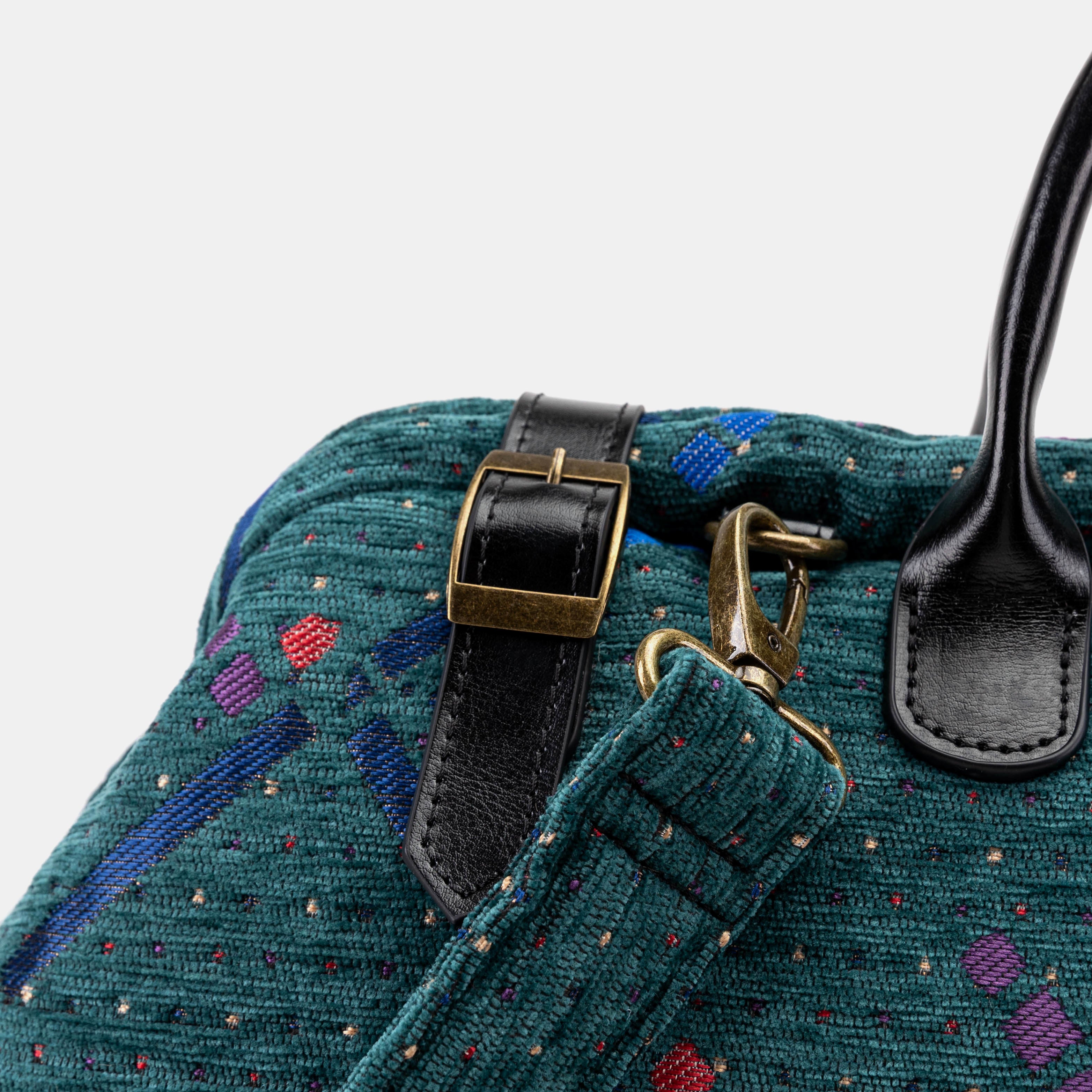 PDX Portland Airport Large Carpetbag Carpetbag of America detail