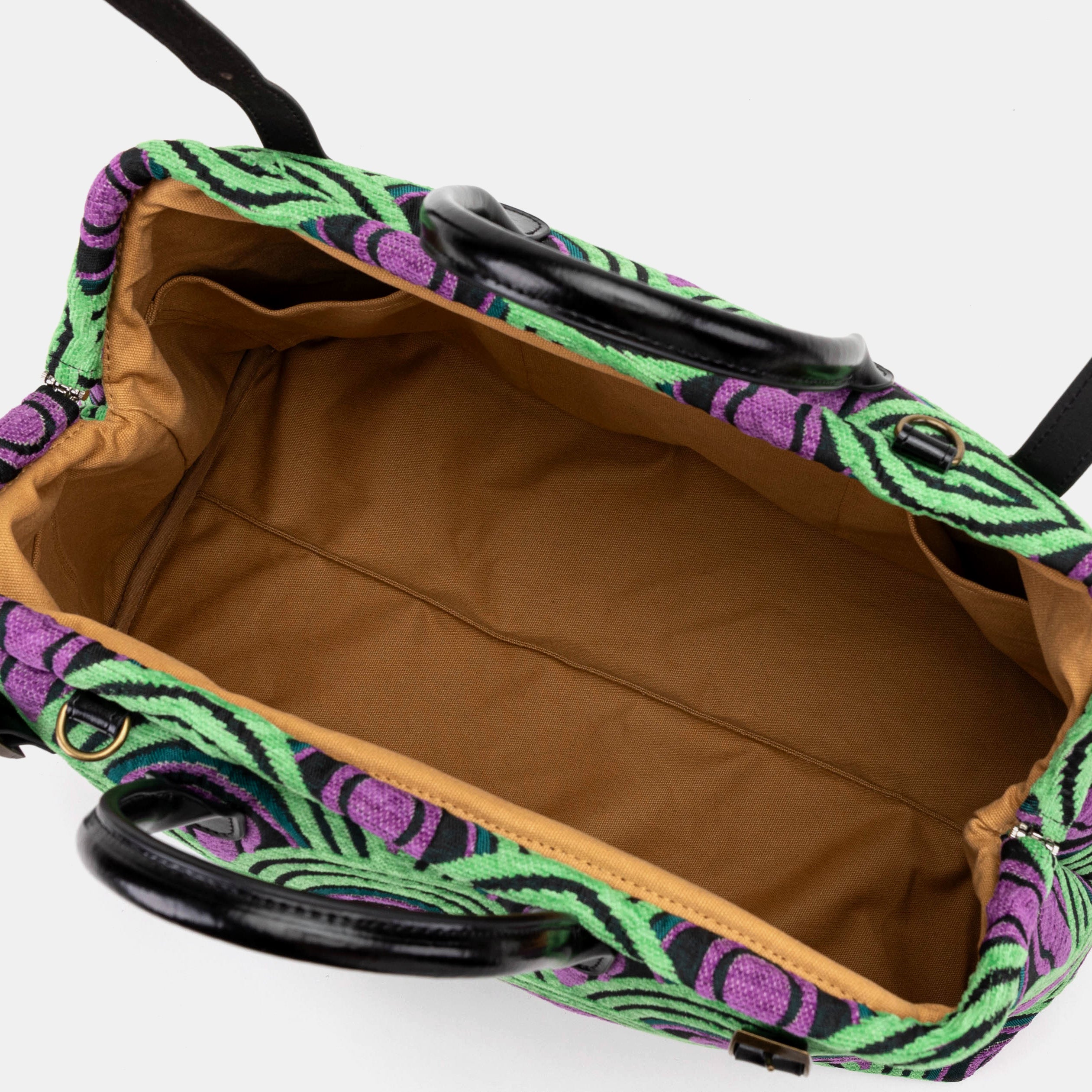 The Shining Room 237 Large Carpetbag Carpetbag of America inside