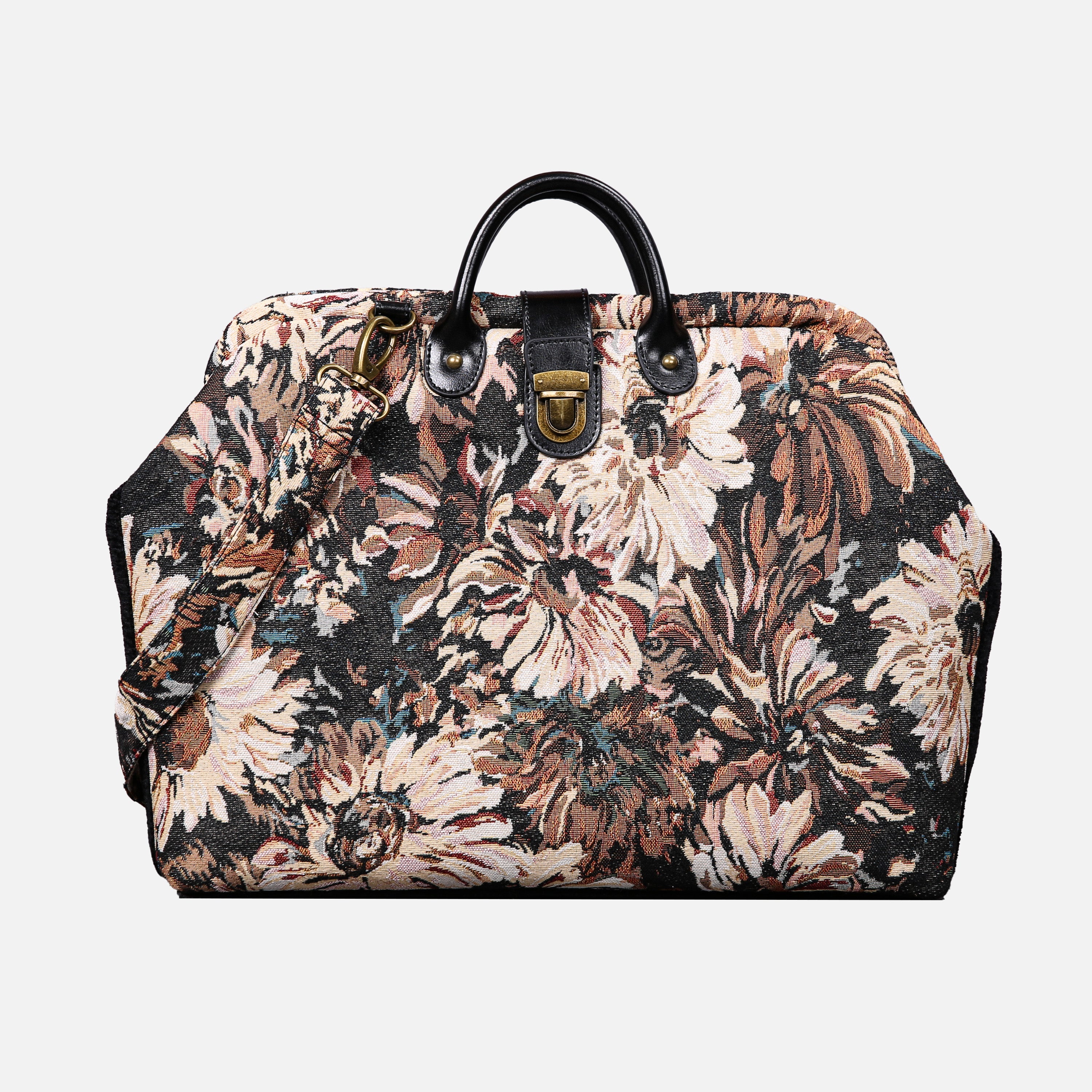 Daisy Black carpet bag MCW Handmade