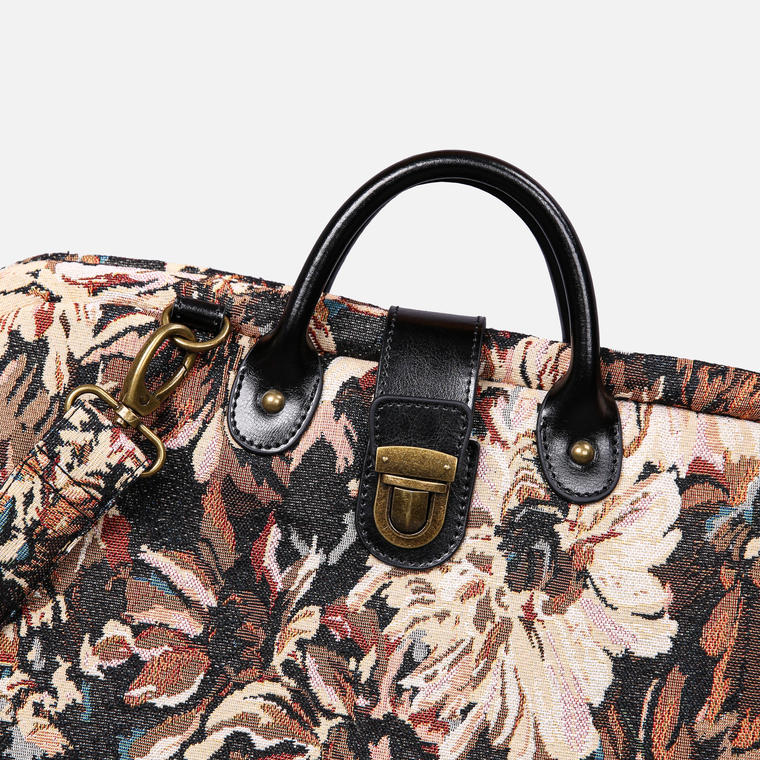 Daisy Black carpet bag MCW Handmade-6
