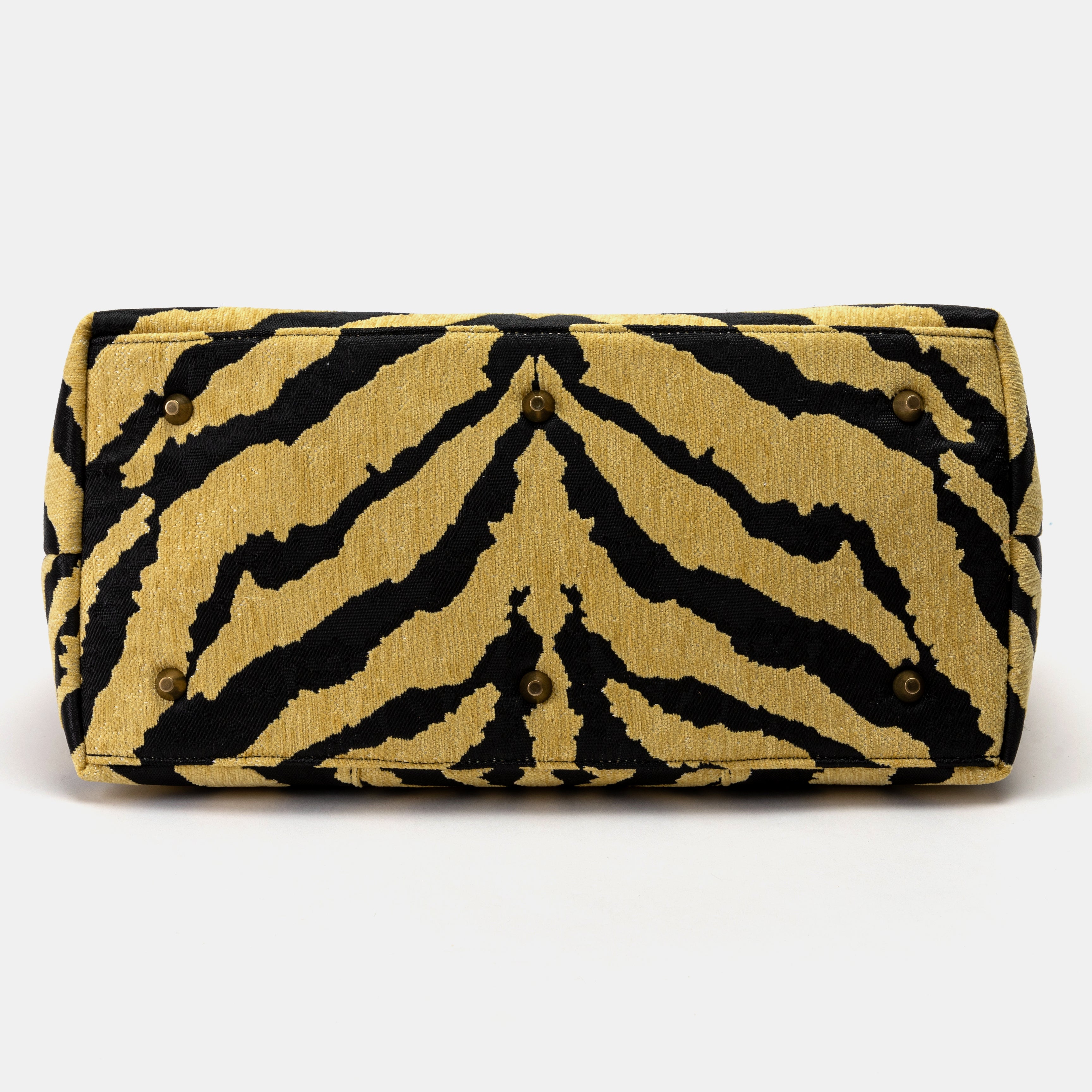 Zebra Daffodil Laptop Work Bag of America bottom