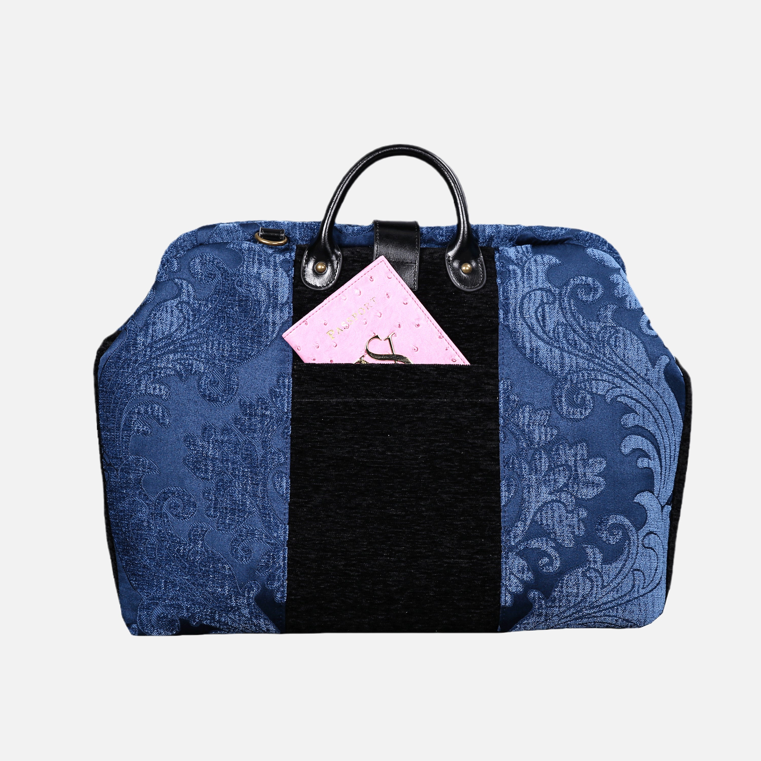 Queen Royal Blue carpet bag MCW Handmade