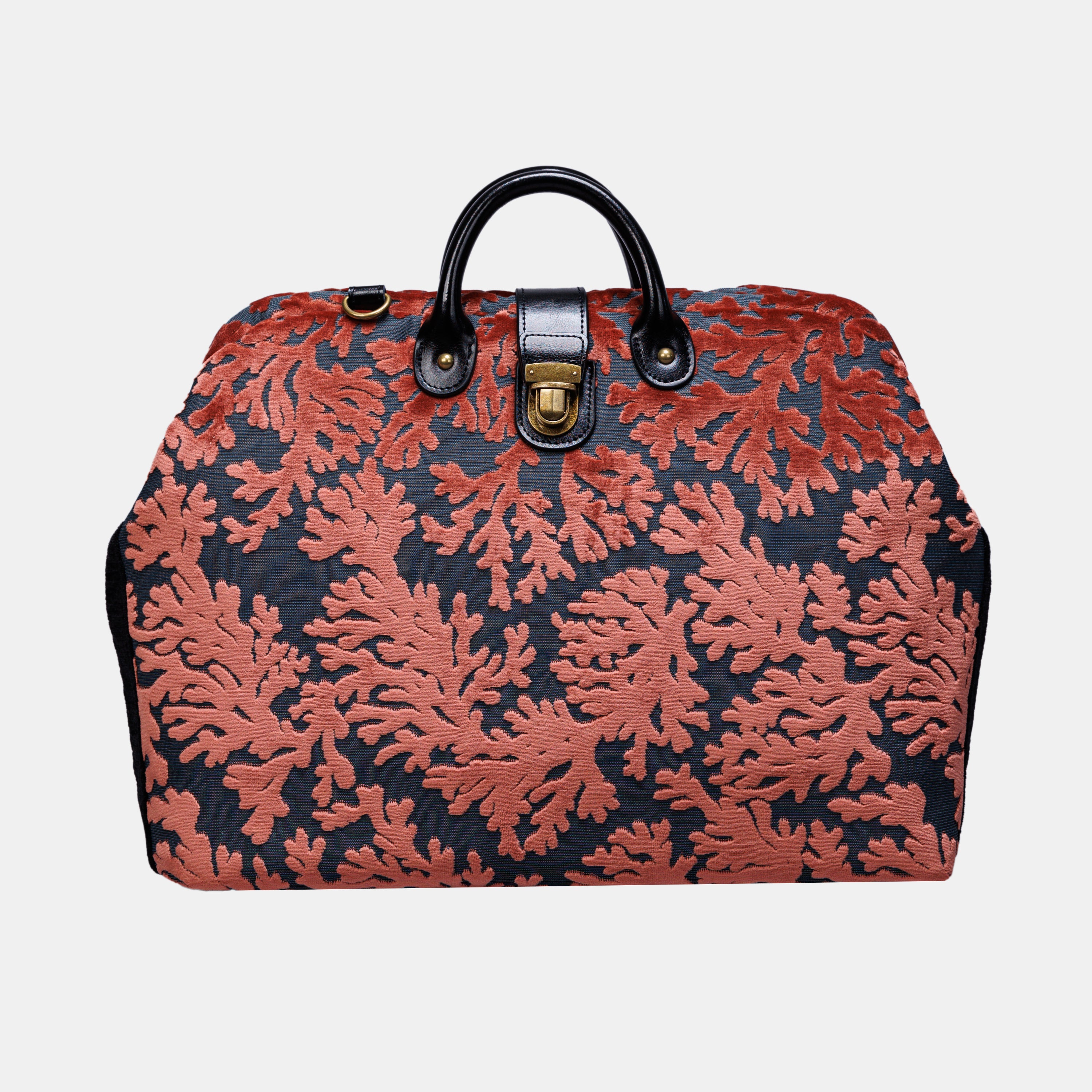 St Tropez Scuba Coral carpet bag MCW Handmade