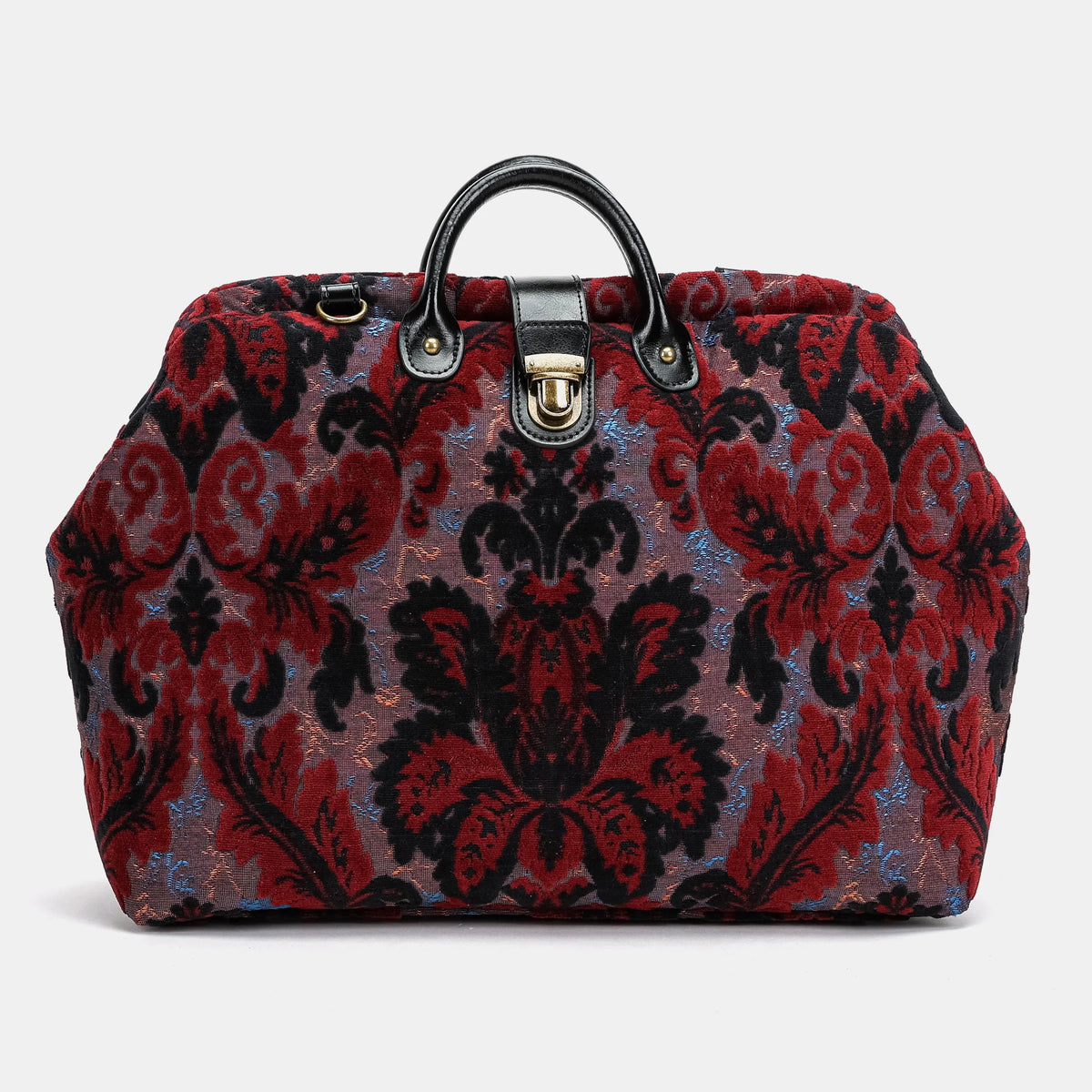 Burnout Velvet Revival Sephia Carpetbag of America