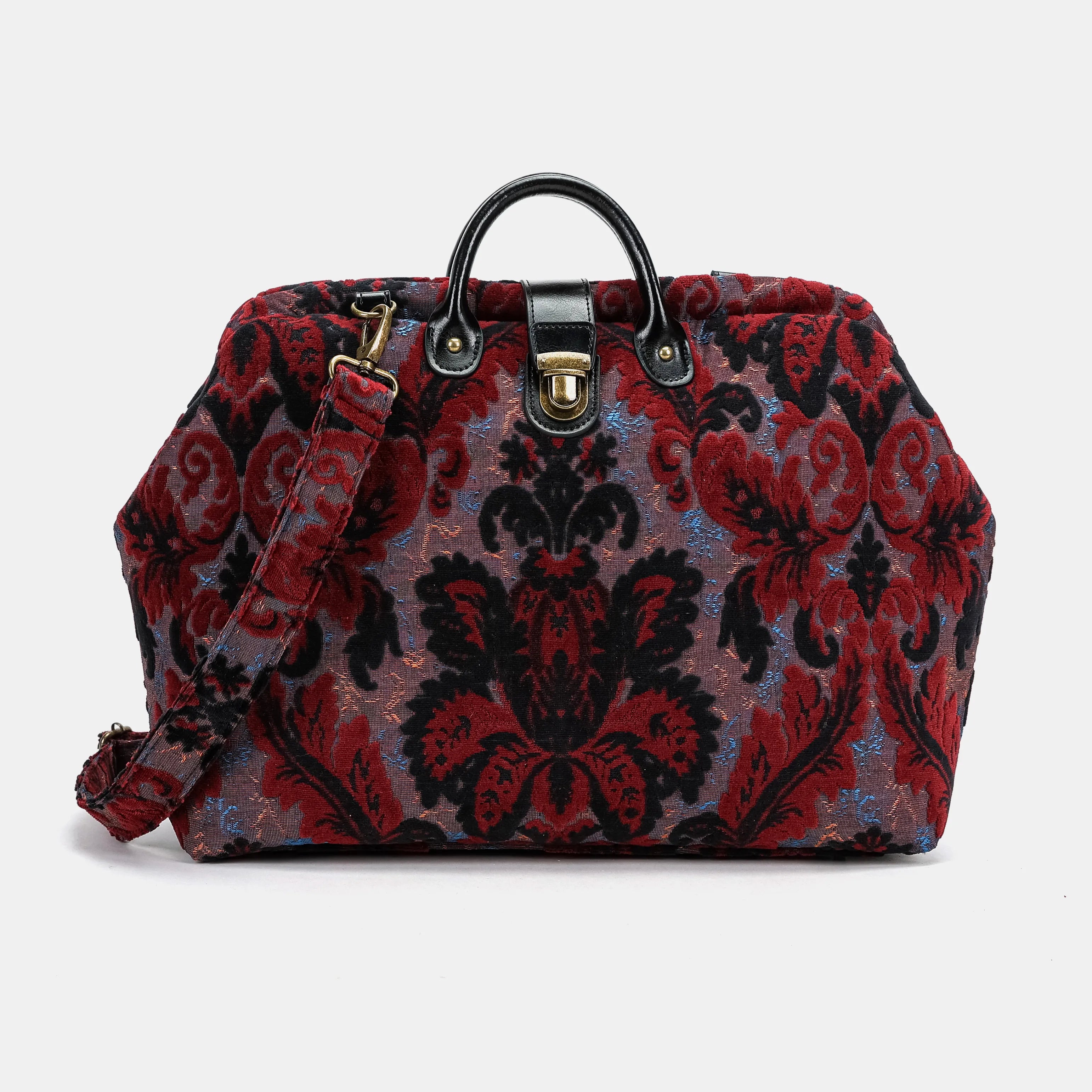 Burnout Velvet Revival Sephia Laptop Work Bag front