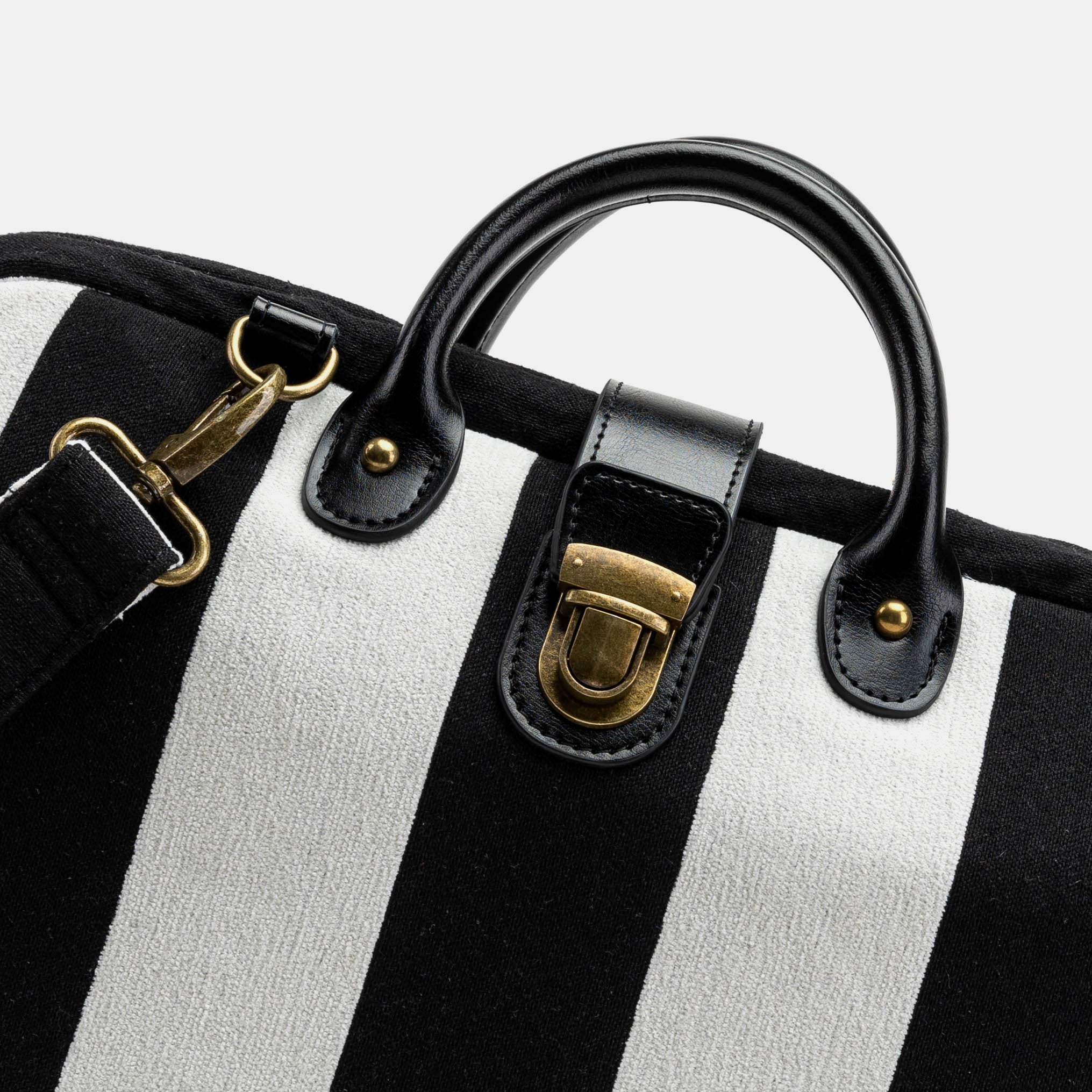 Black & White Beetlejuice Laptop Work Bag detail