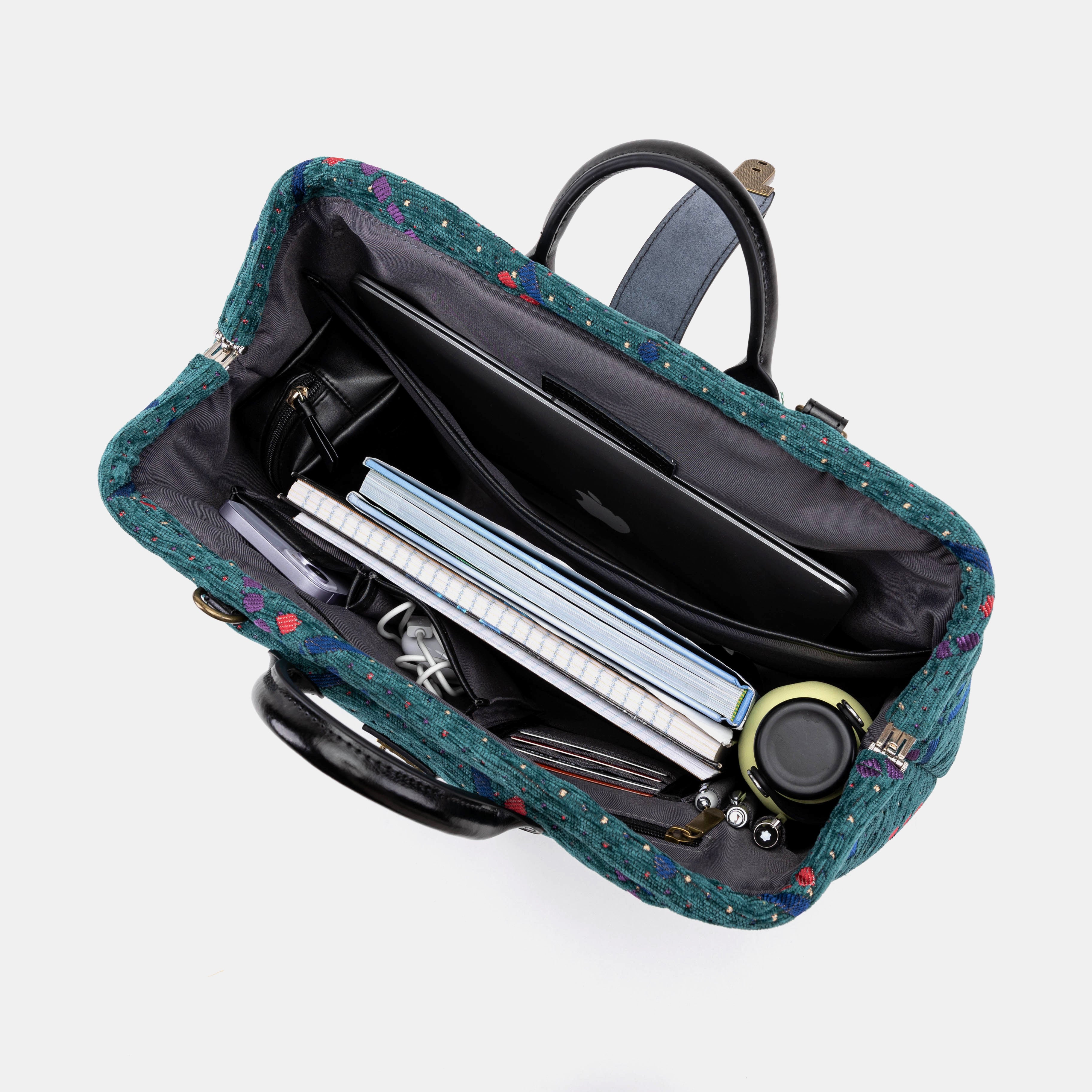 PDX Portland Airport Laptop Work Bag in use